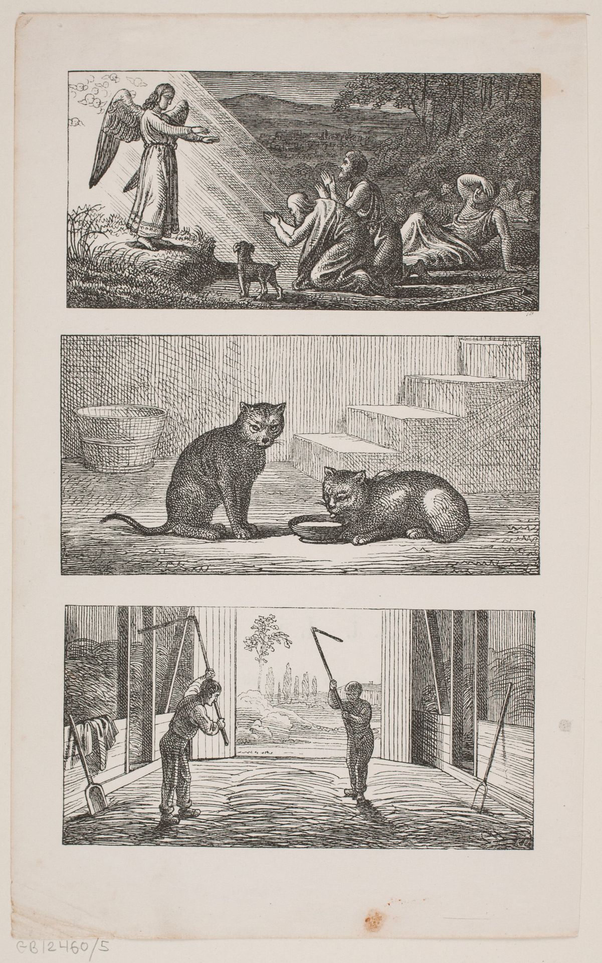 Illustration til Chr. Winthers A.B.C. by H.P. Hansen