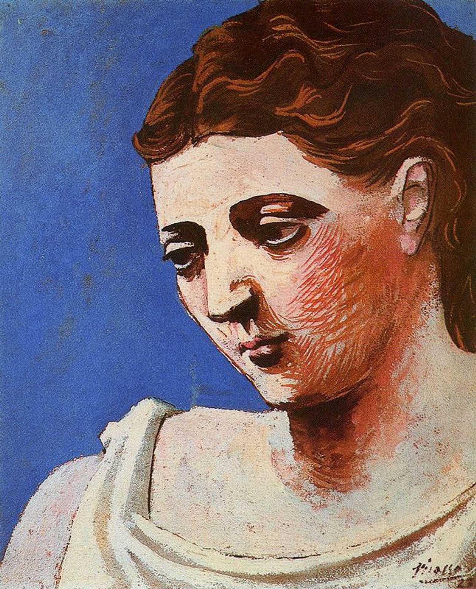 Head of a woman by Pablo Picasso