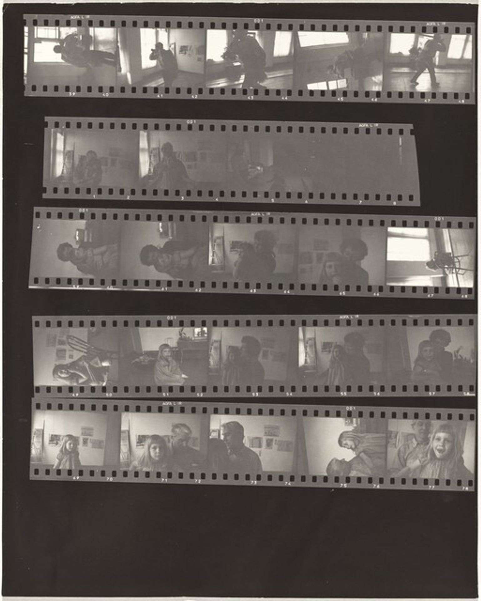 Willem de Kooning 3 by Robert Frank