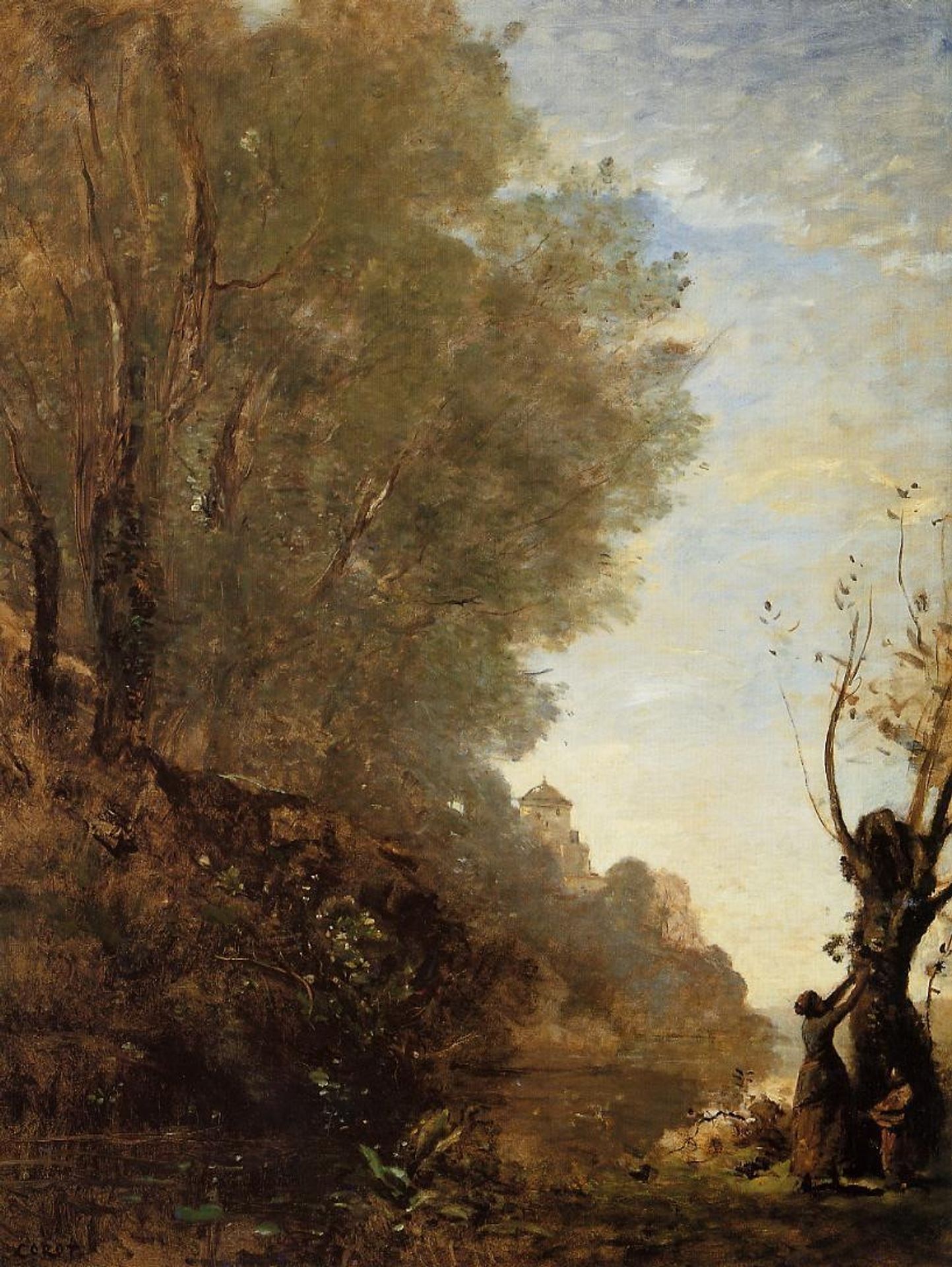 The Happy Isle by Camille Corot