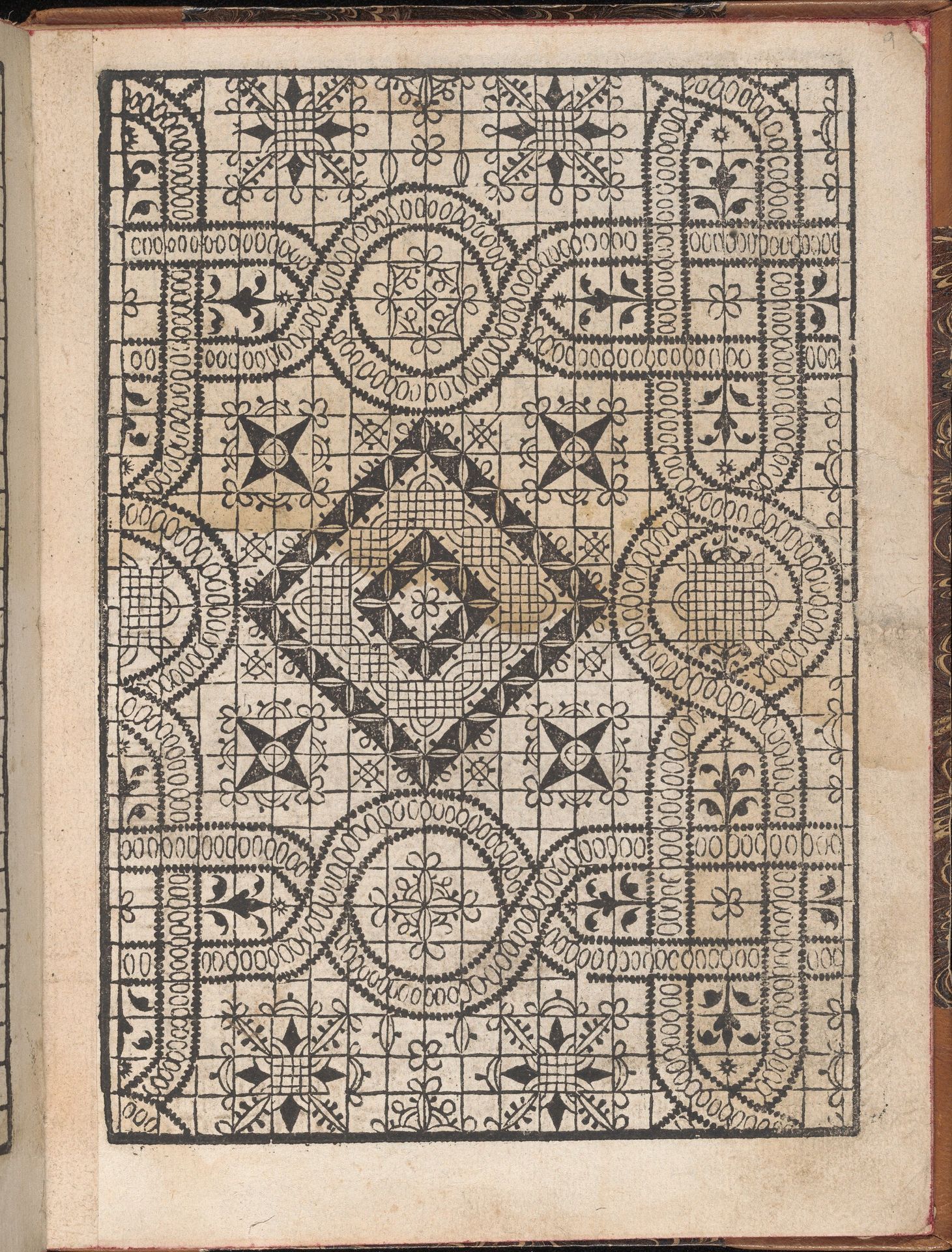 Spechio di pensieri delle belle et Virtudiose donne, page 9 (recto) by Matteo Pagano
