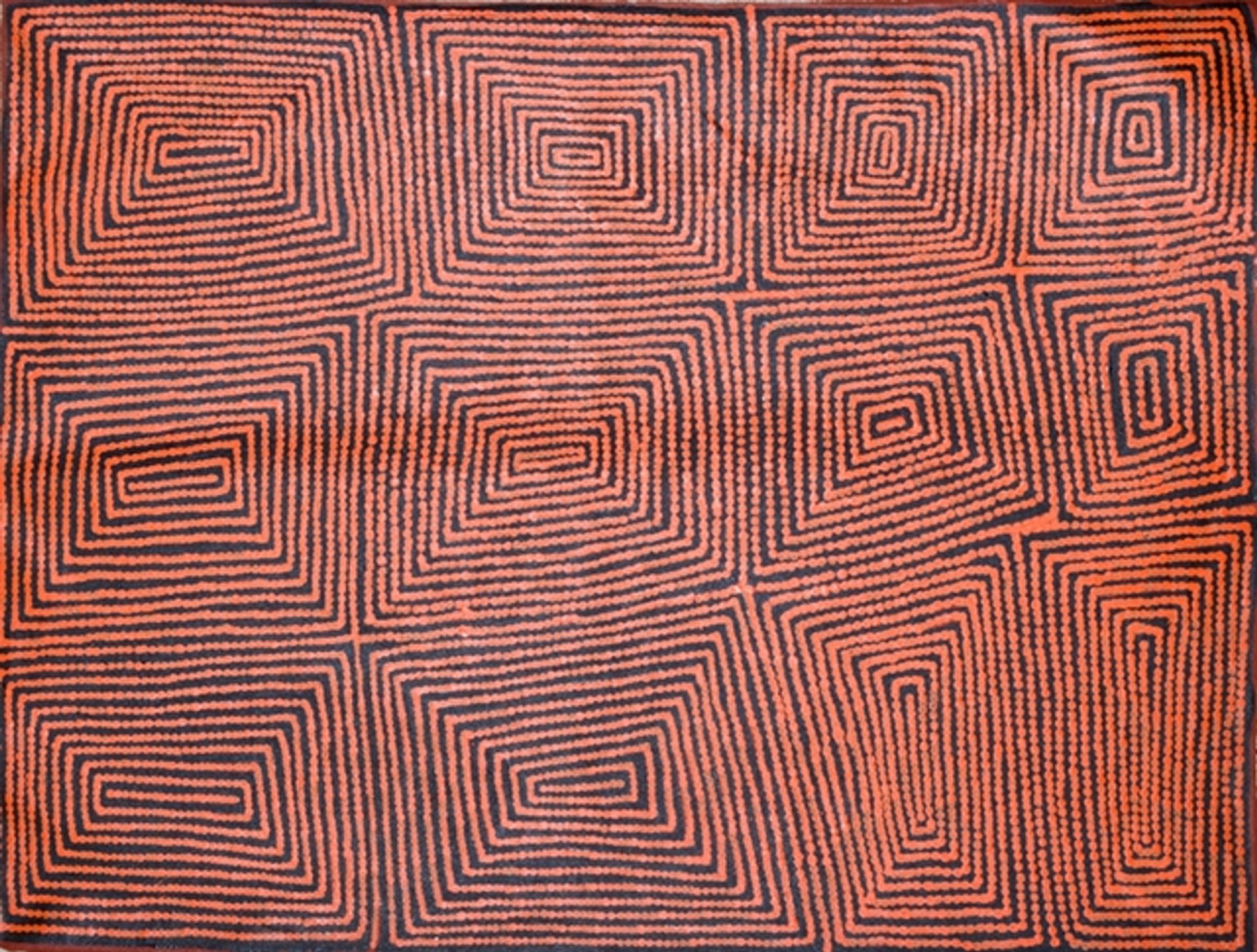 Tingari (Mens Dreaming) by Warlimpirrnga Tjapaltjarri