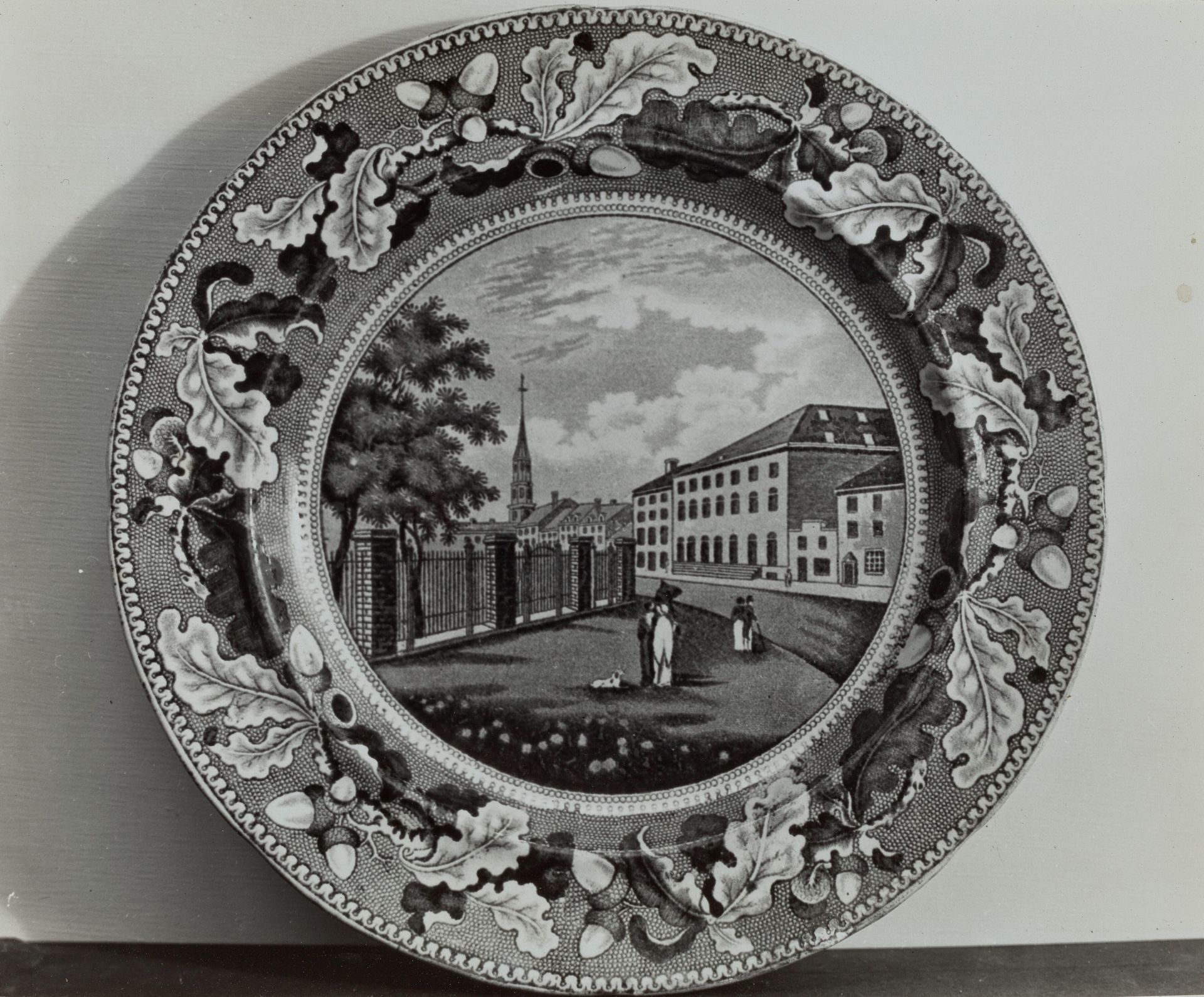 Plate - "Park Theatre, NY" by Helmut Hiatt