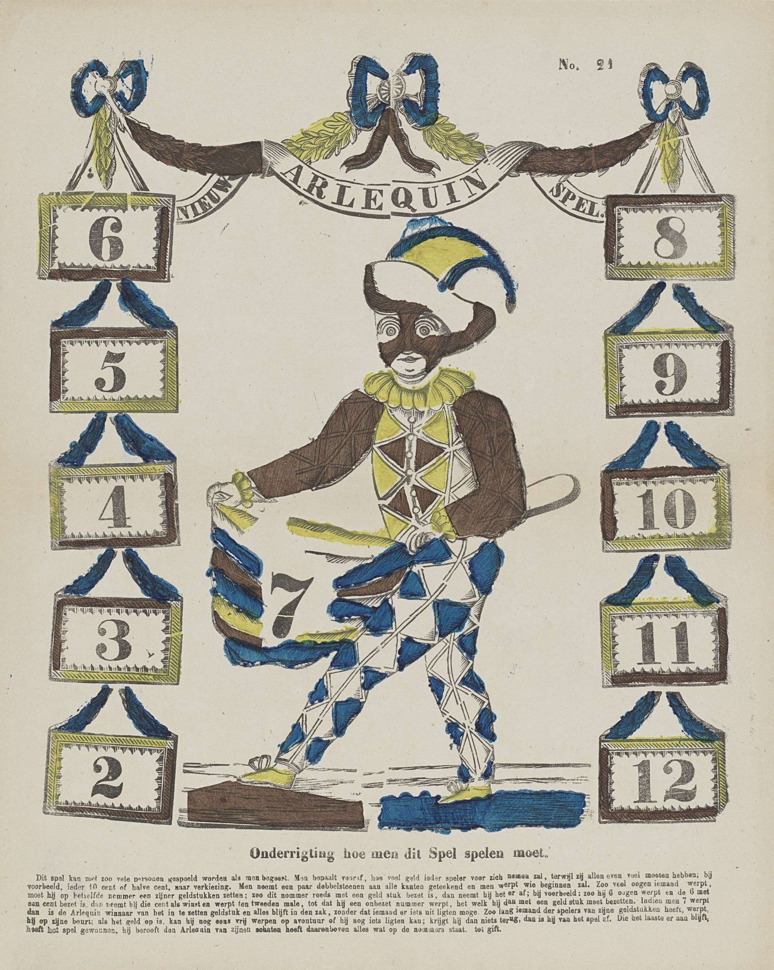 Nieuw Arlequin spel by Lutkie & Cranenburg
