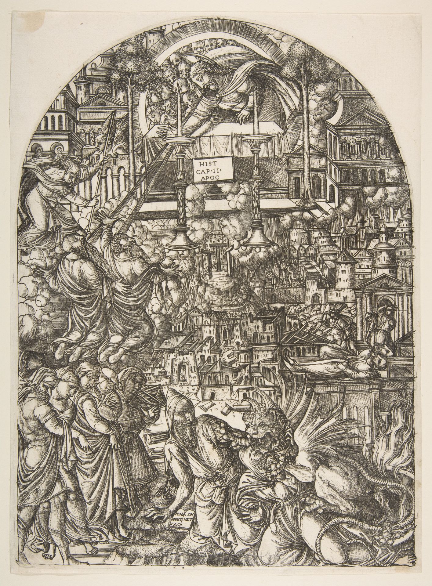 The Measurement of the Temple, from the Apocalypse by Jean Duvet