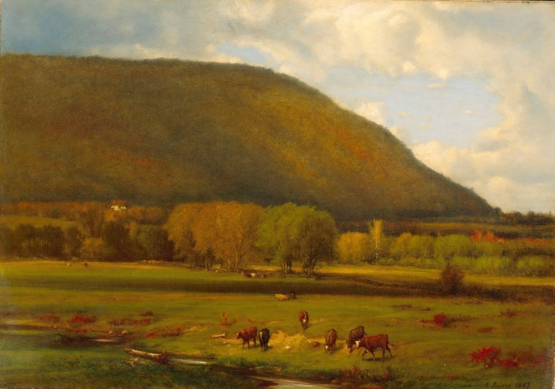Hudson River Valley by George Inness