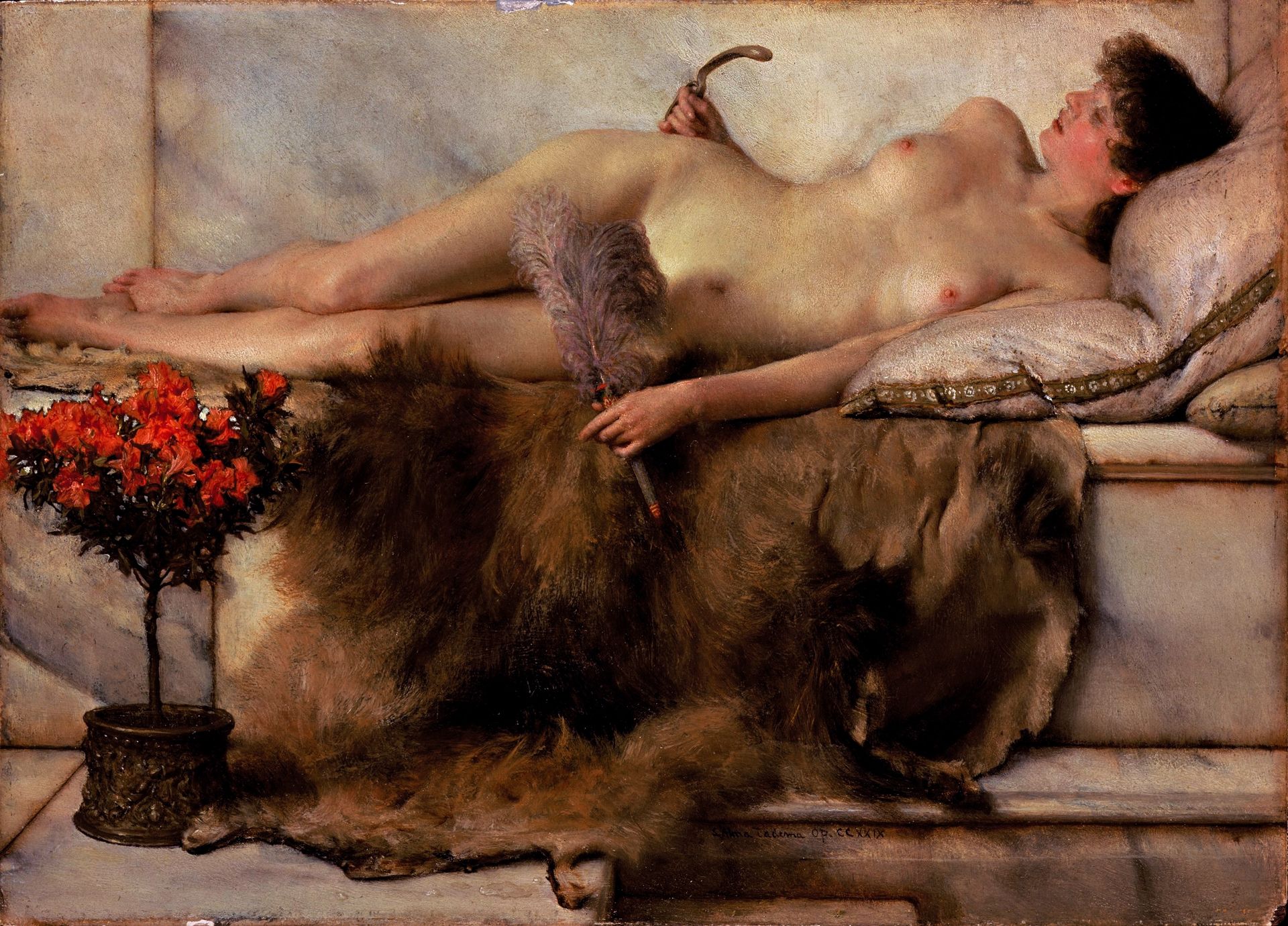 In the Tepidarium by Lawrence Alma-Tadema