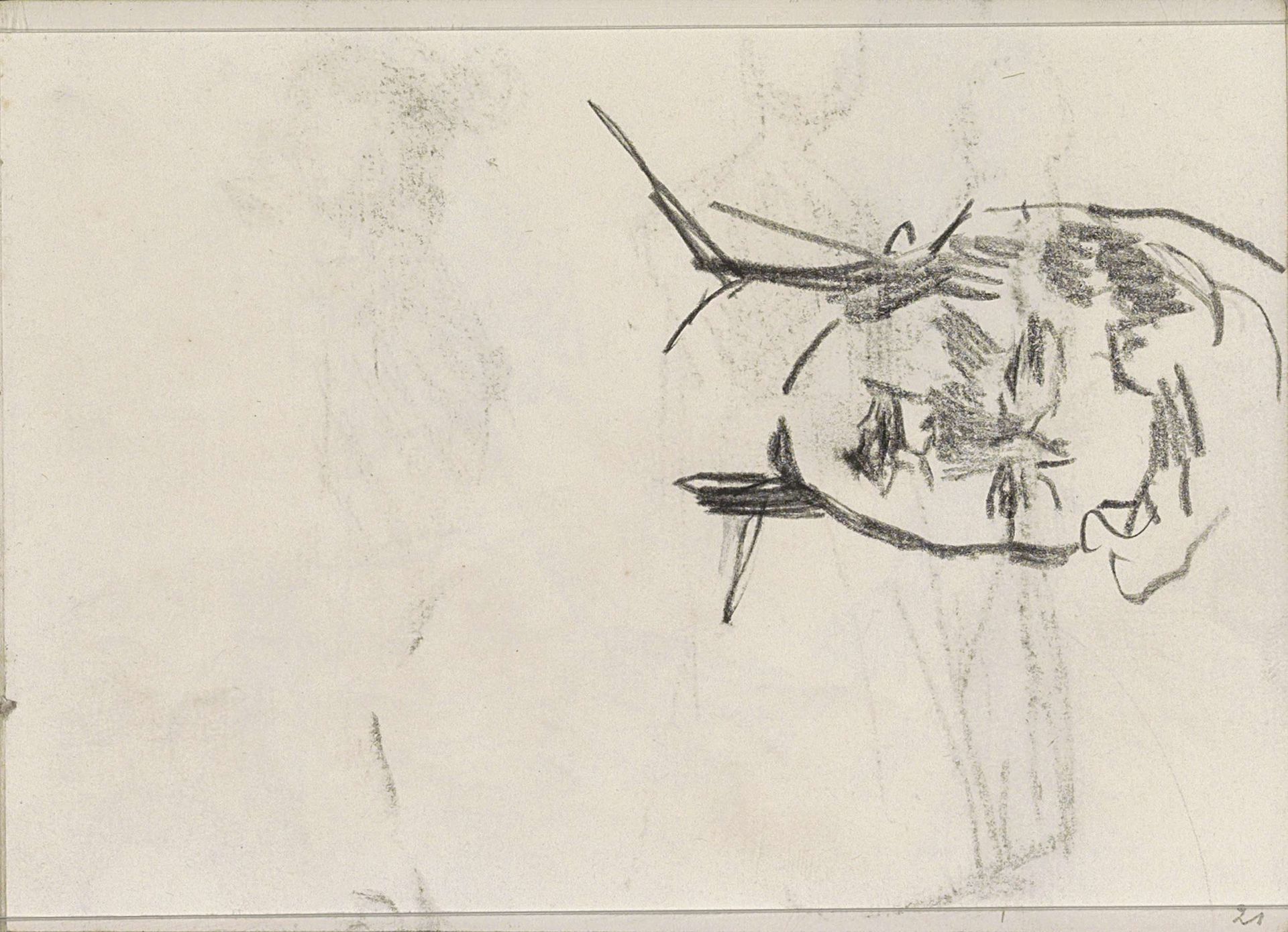 Vrouwenhoofd by Isaac Israels
