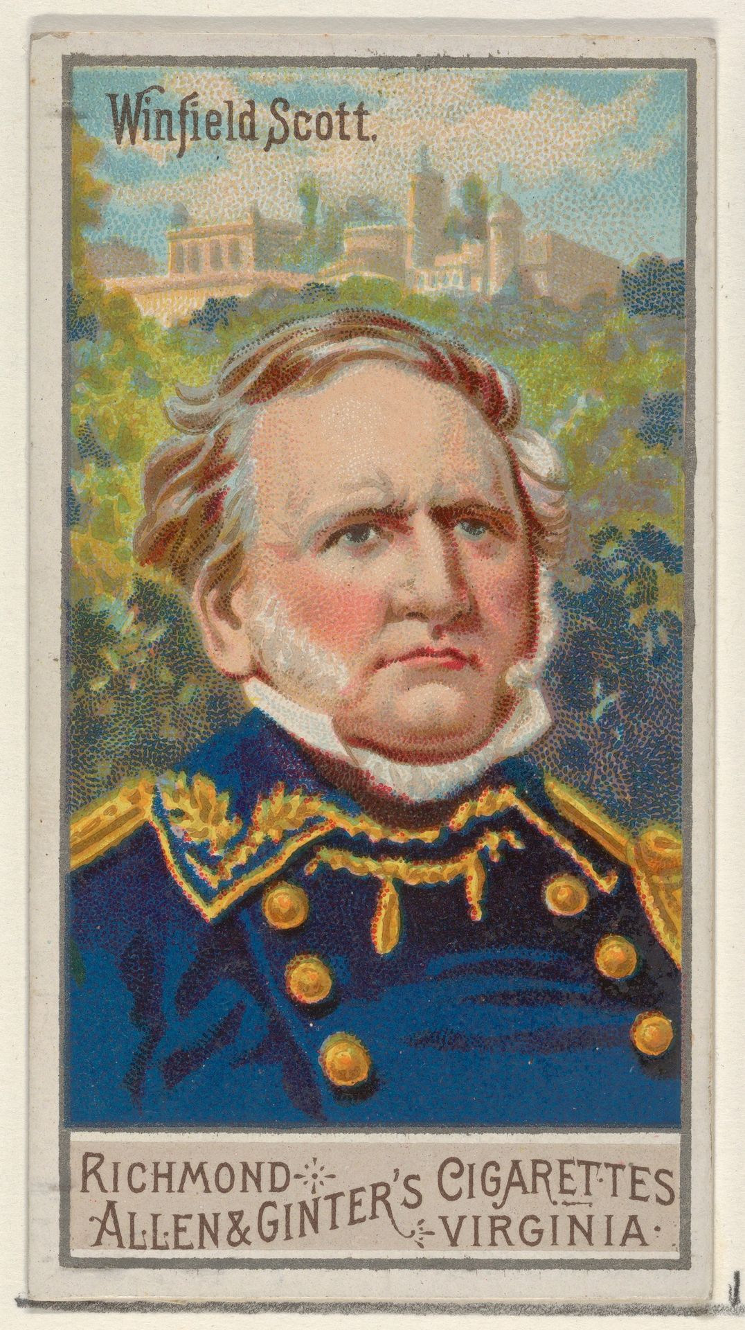 Winfield Scott, from the Great Generals series (N15) for Allen & Ginter Cigarettes Brands by Allen & Ginter