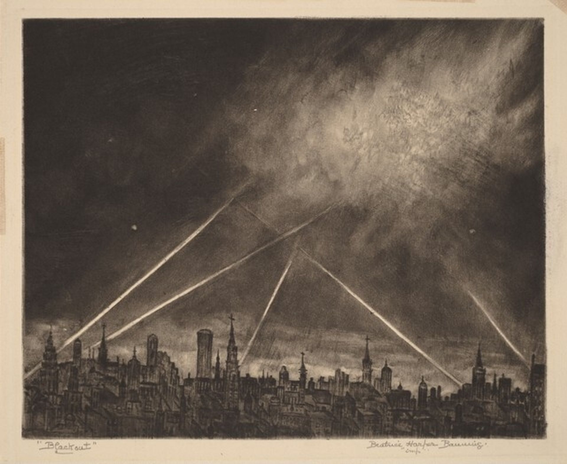 Blackout by Beatrice Harper Banning