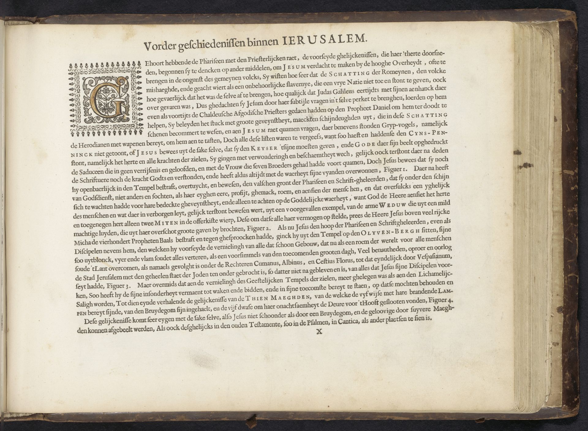 Vorder geschiedenissen binnen Ierusalem by Jan Philipsz Schabaelje