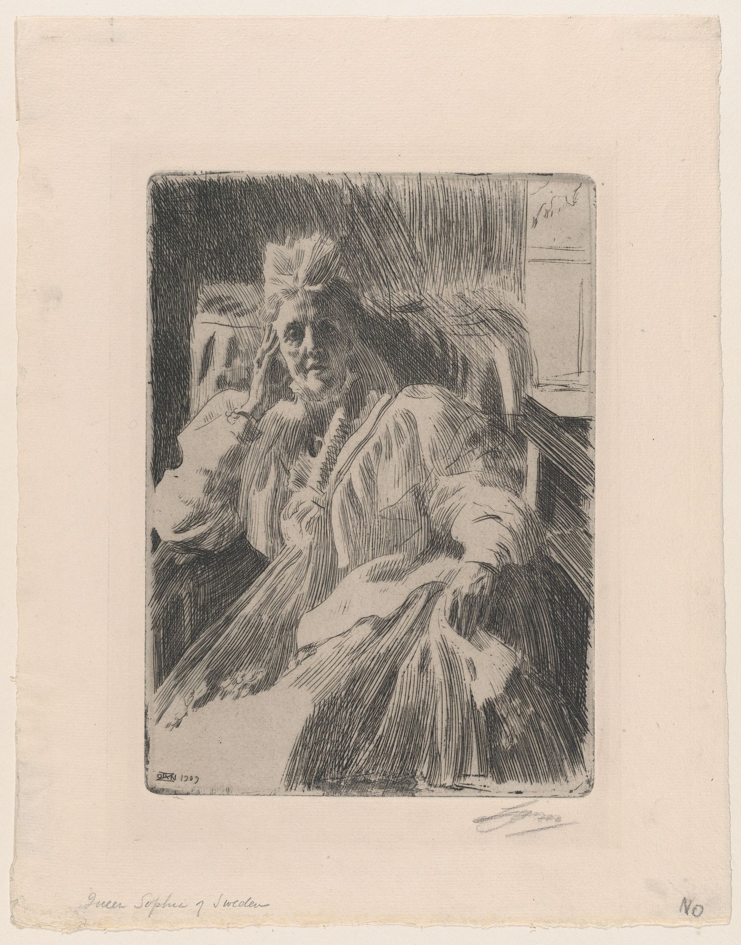 Queen Sophia of Sweden by Anders Zorn
