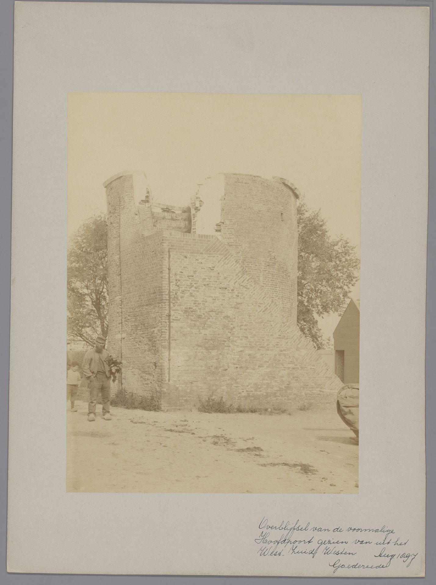Voormalige hoofdpoort van Goedereede by anoniem (Monumentenzorg)