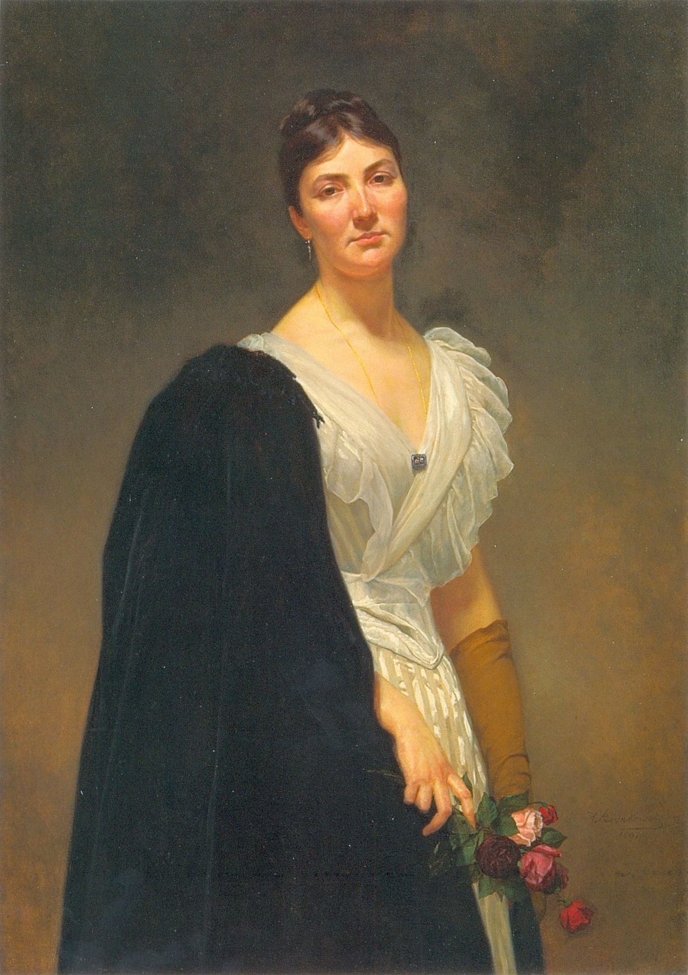 Maria Woźniakowska, Artist's Daughter by Henryk Rodakowski