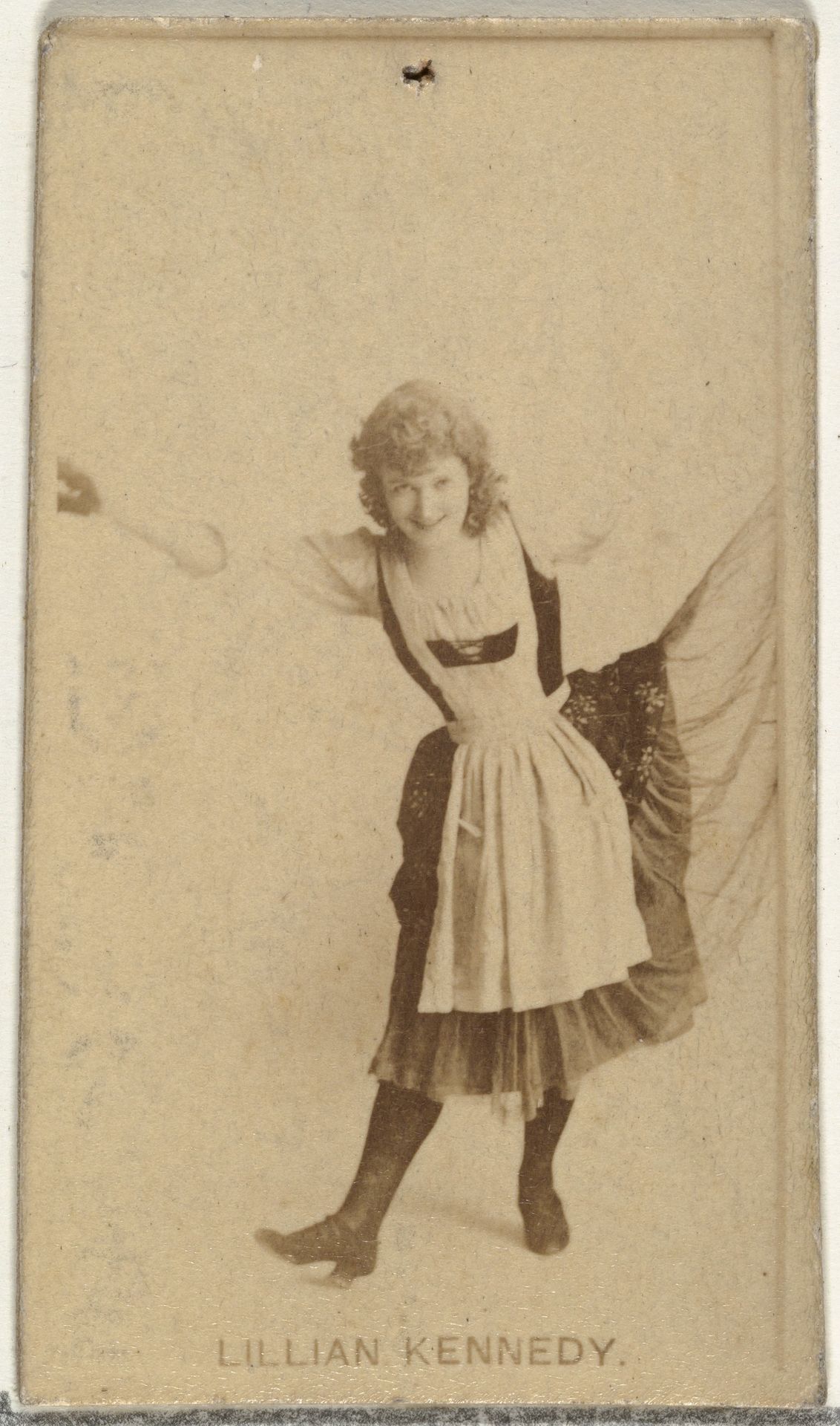 Lillian Kennedy, from the Actors and Actresses series (N145-8) issued by Duke Sons & Co. to promote Duke Cigarettes by W. Duke, Sons & Co.