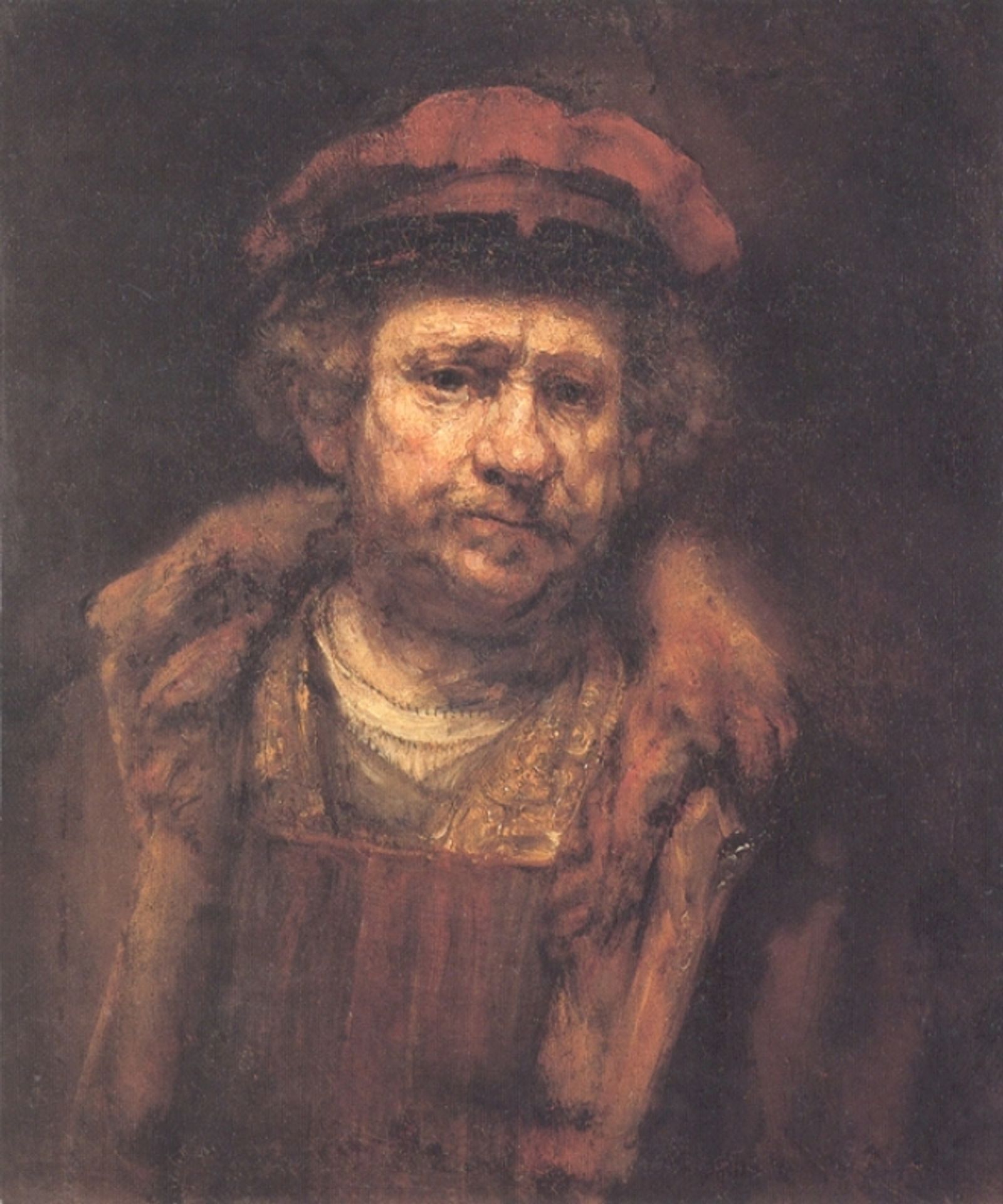 Self-portrait by Rembrandt van Rijn