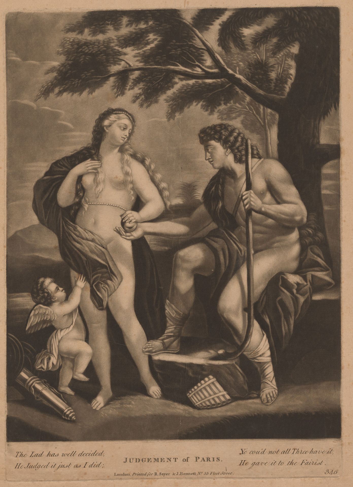 Judgment of Paris by Anonymous