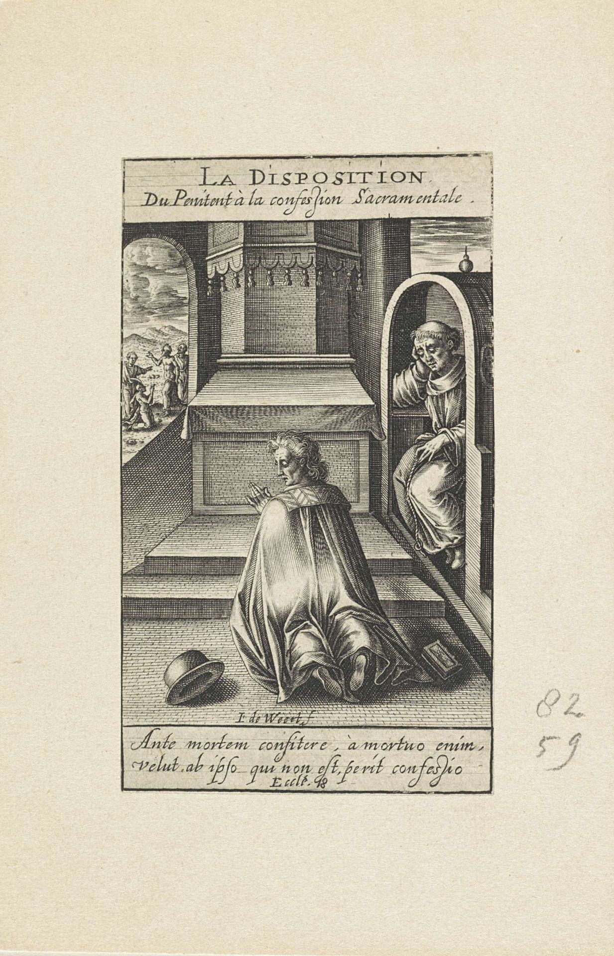 Biecht by Jacob de Weert