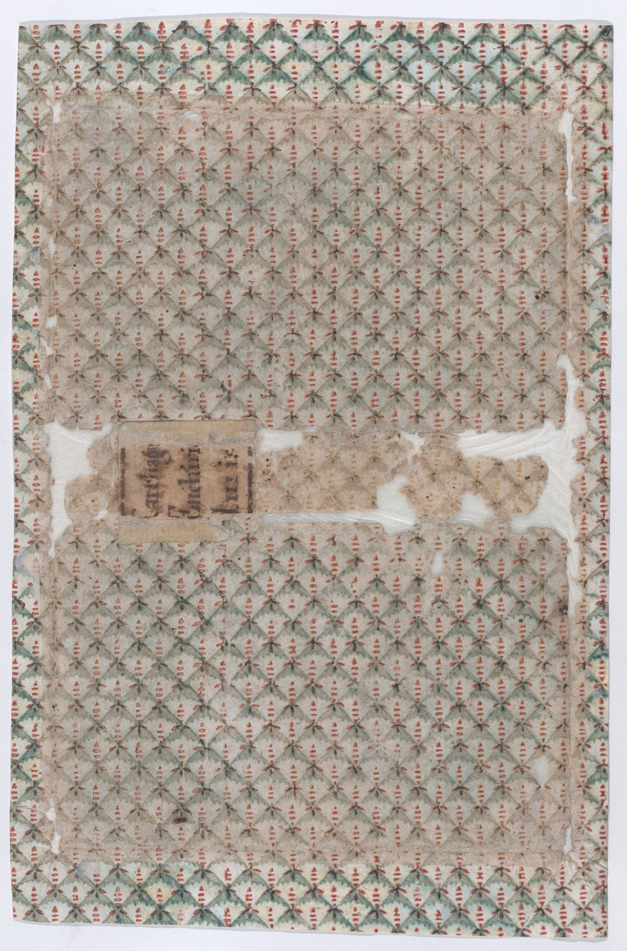 Book cover with overall abstract pattern by Anonymous