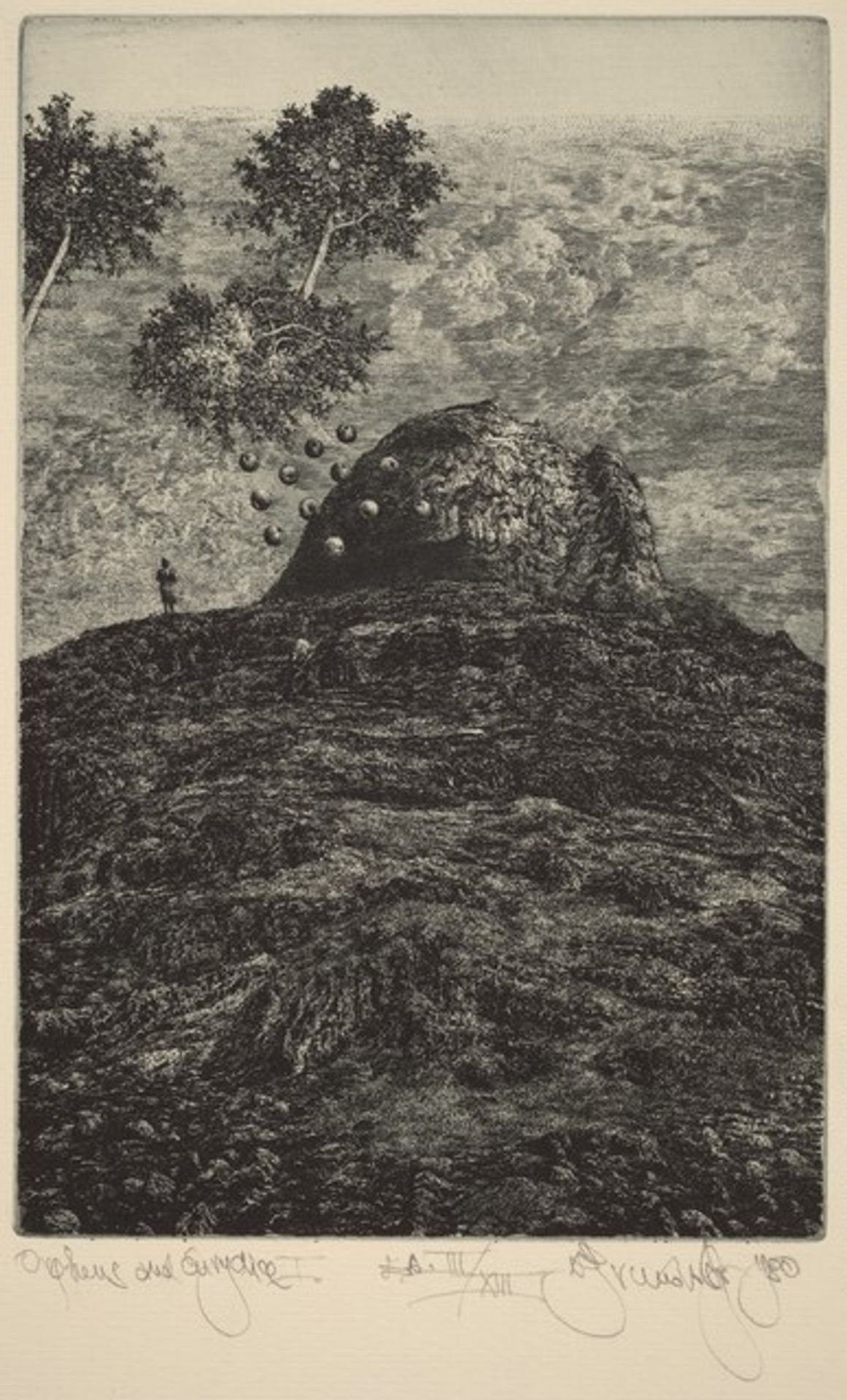 Orpheus and Eurydice I by Albin Brunovsky