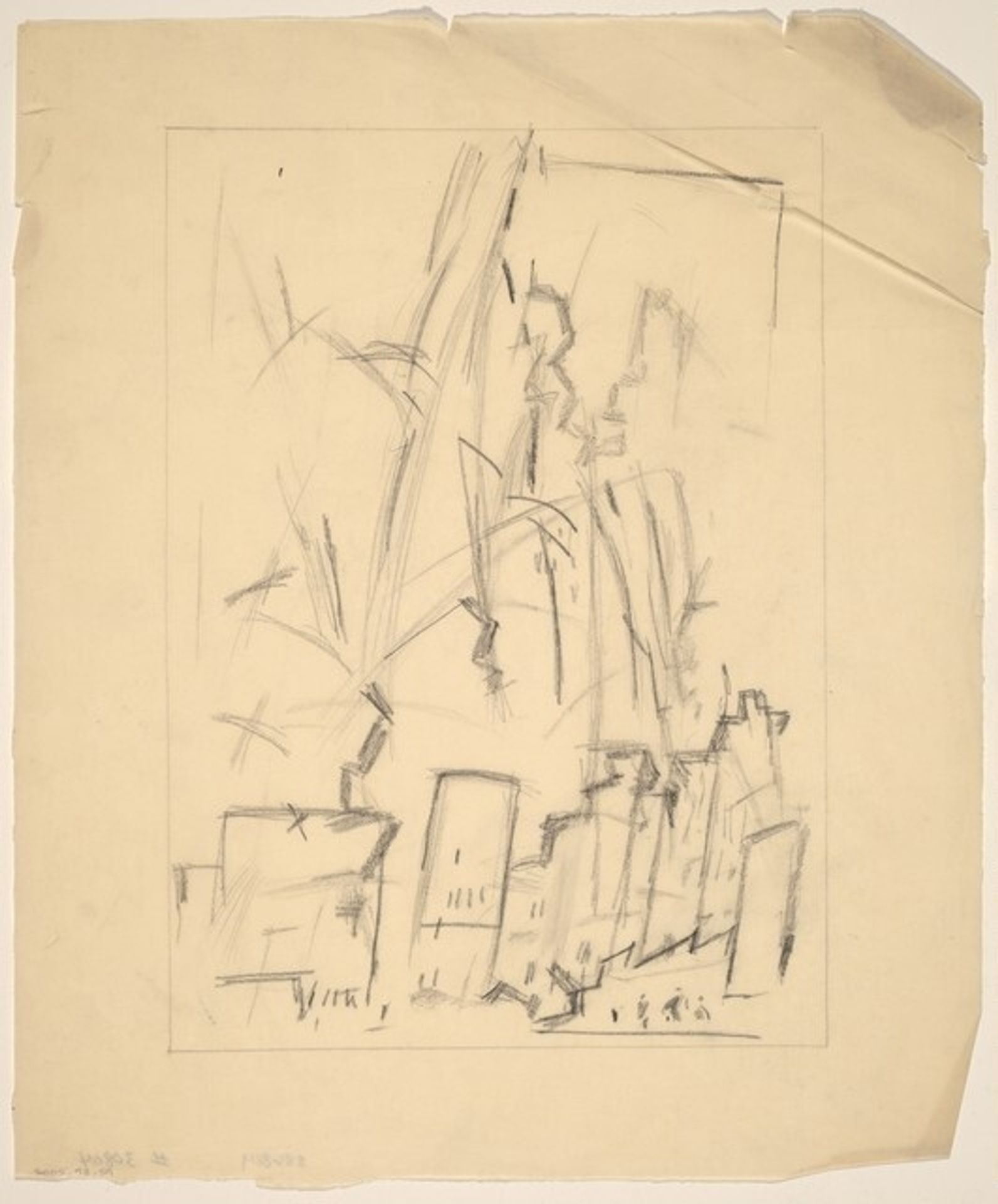 Movement, Building, NYC by John Marin