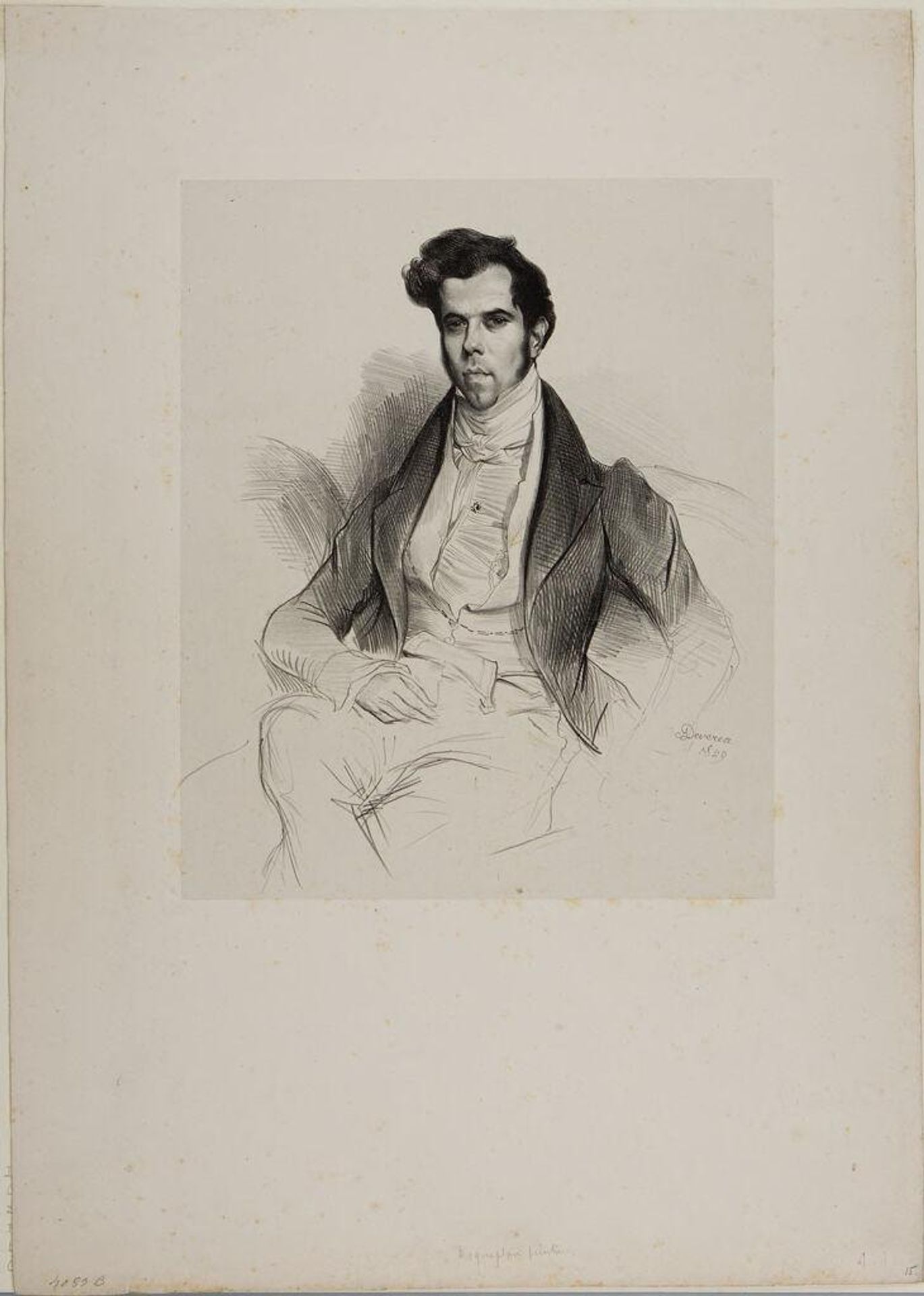 Camille Roqueplan by Achille Devéria