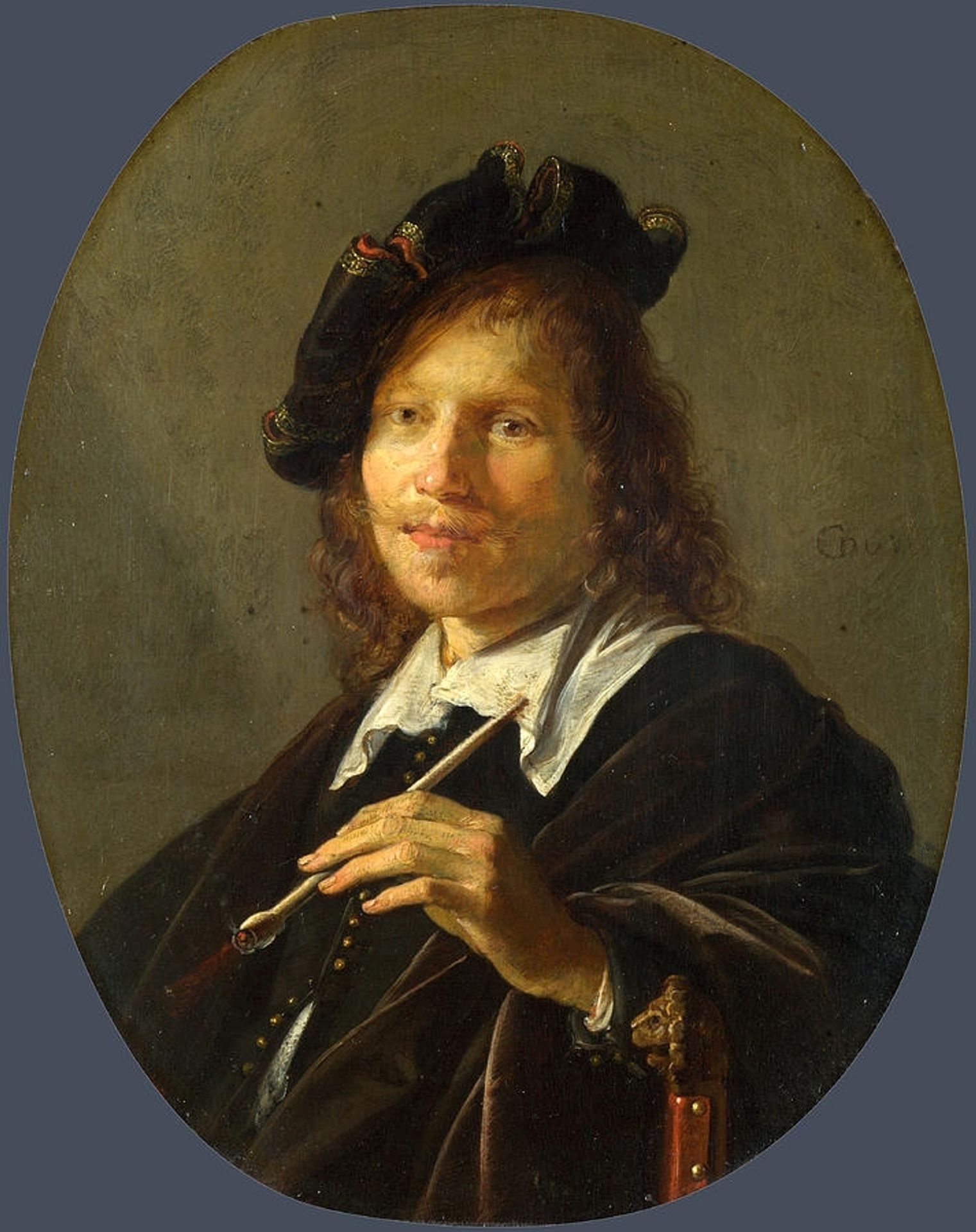 Portrait of a Man by Gerrit Dou