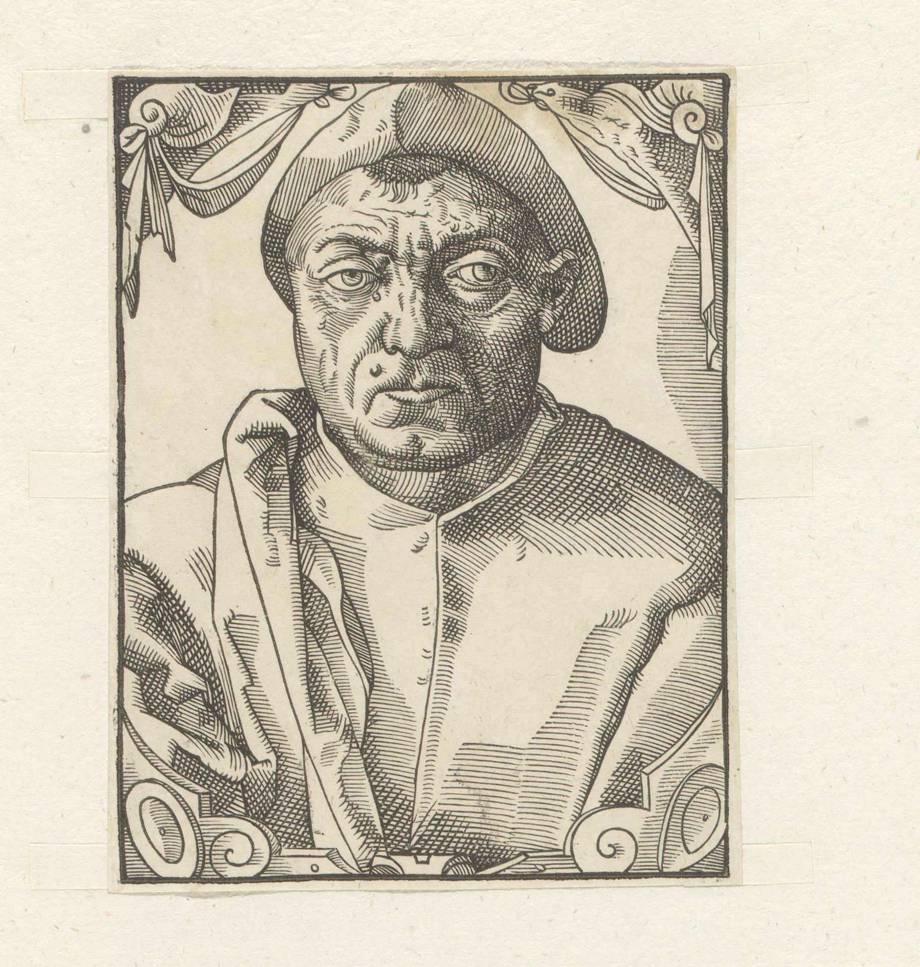 Portret van Petrus Montanus by Anonymous