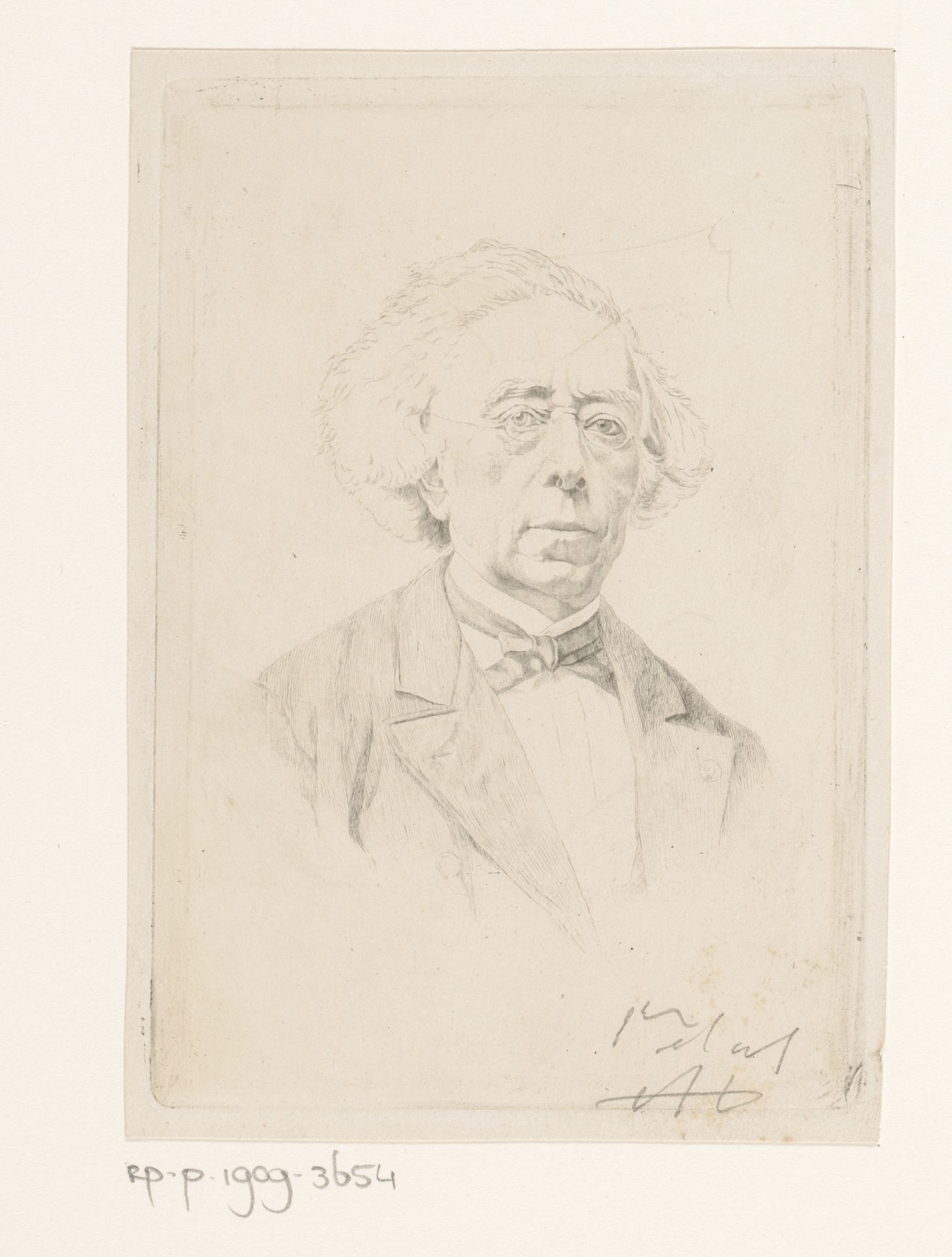 Portret van Jean Joseph Thonissen by Auguste Danse
