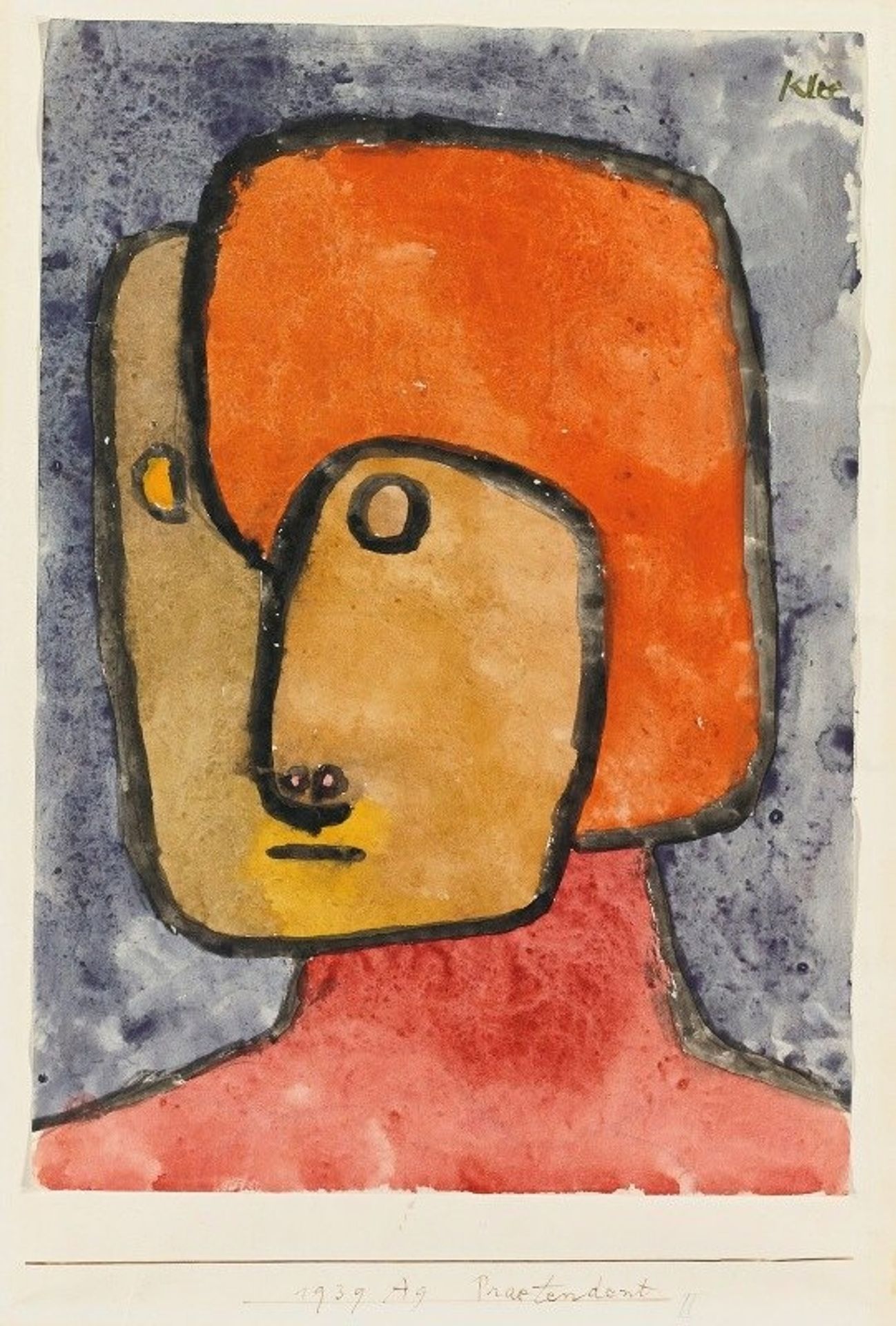 Praetendent by Paul Klee