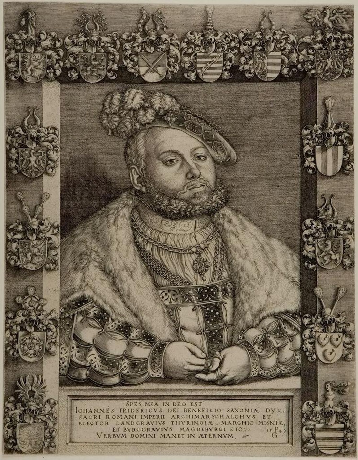 John Frederick, Elector of Saxony by Georg Pencz