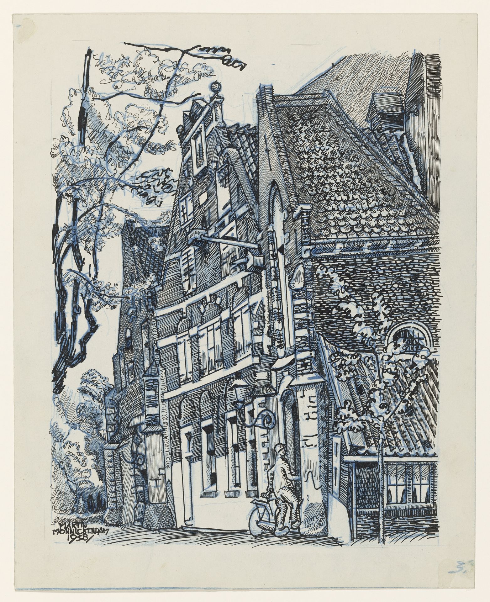 Oostelijke portaal van de St. Nicolaaskerk te Monnickendam by Martin Monnickendam