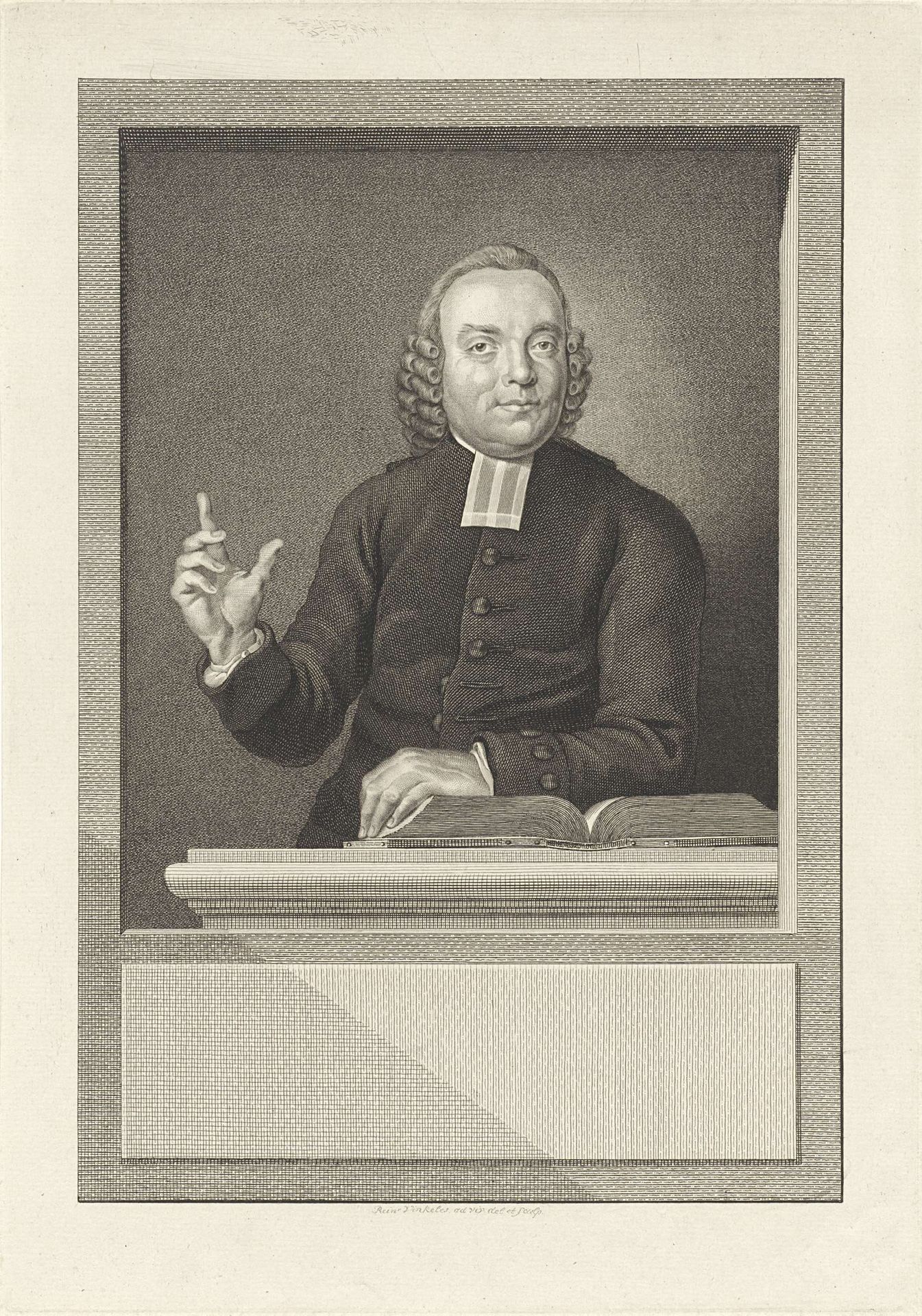 Portret van Adolf Frederik van der Scheer by Reinier Vinkeles