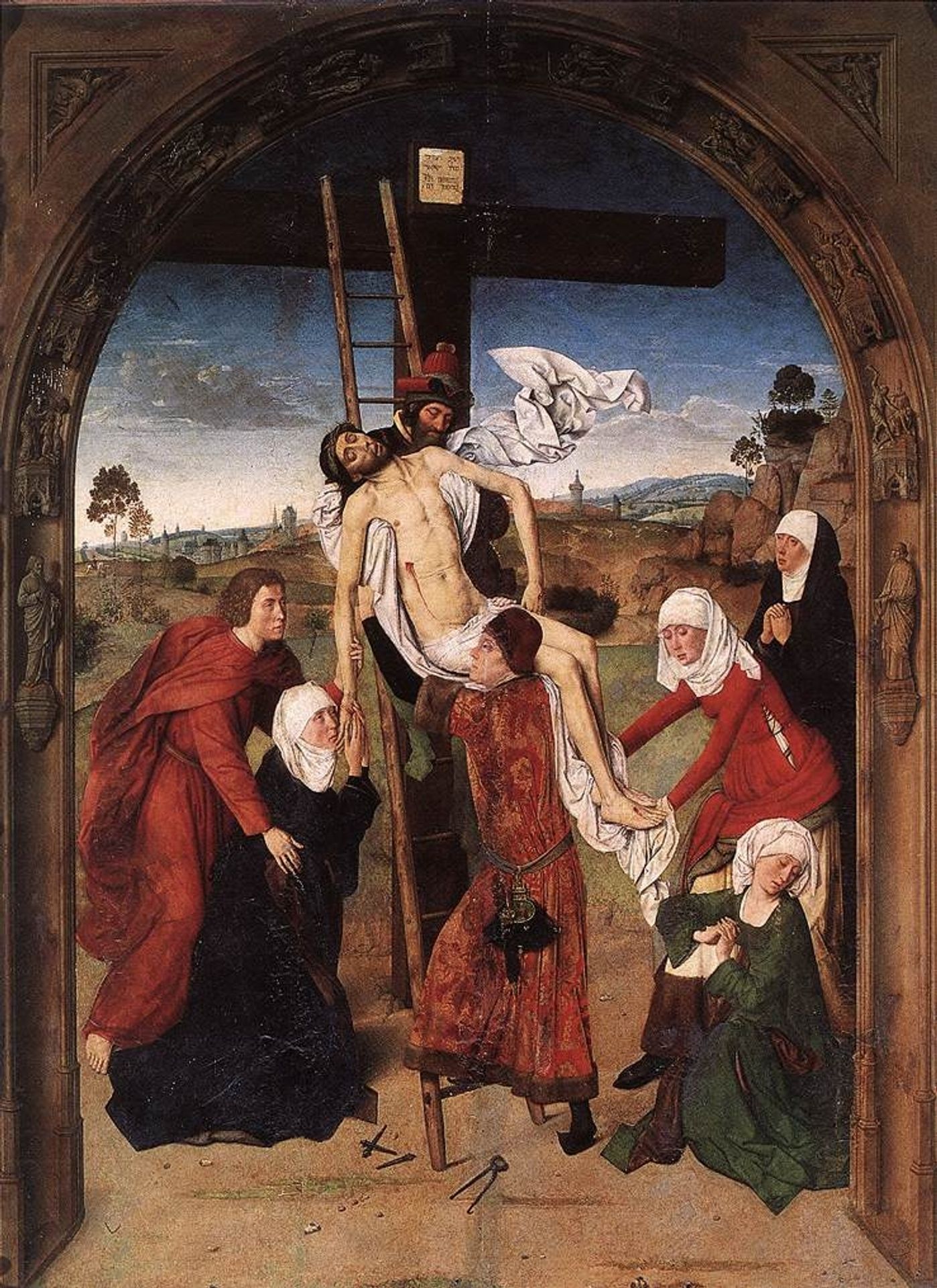 Passion Altarpiece (central panel) by Dirk Bouts