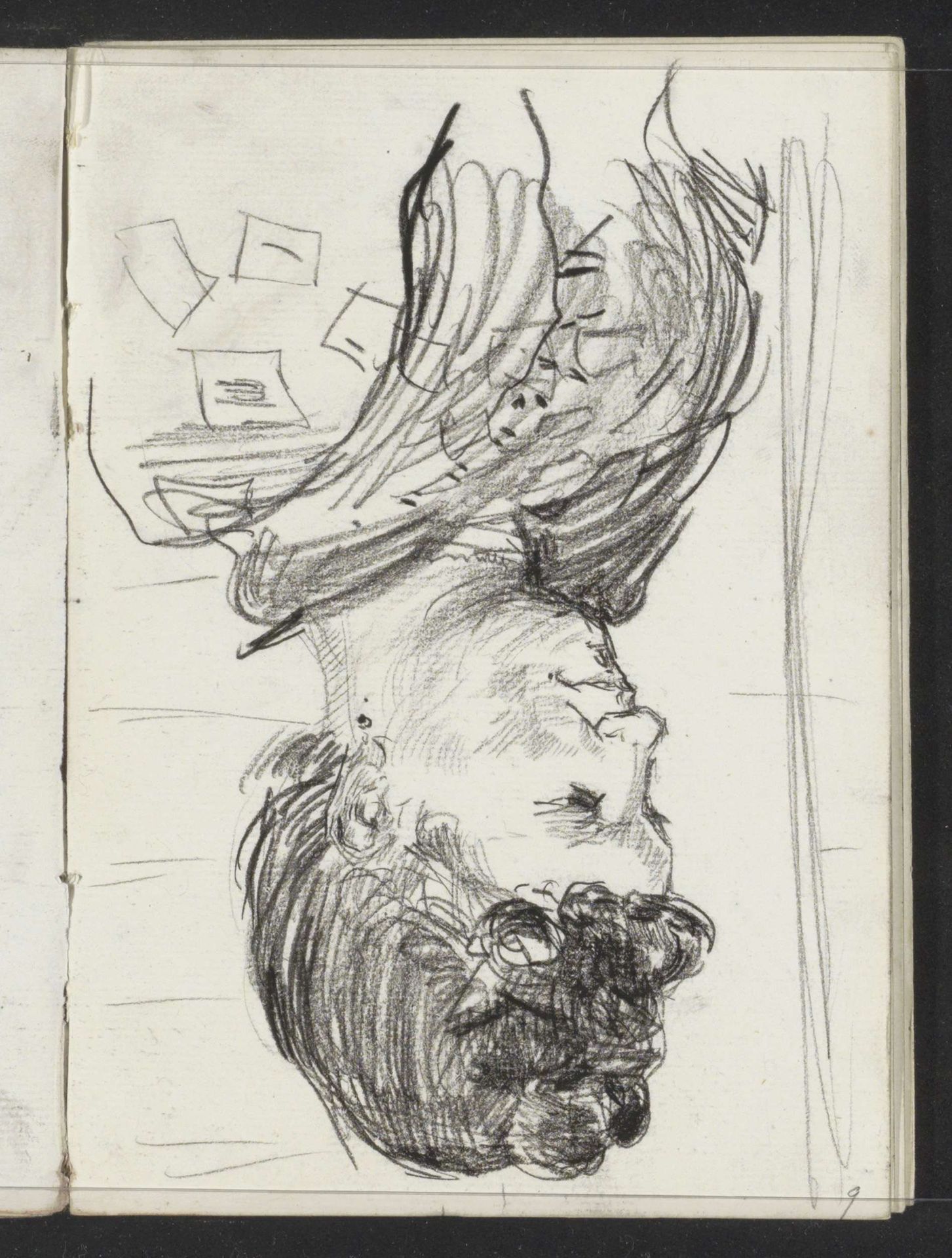 Vrouw met opgestoken haar by Isaac Israels