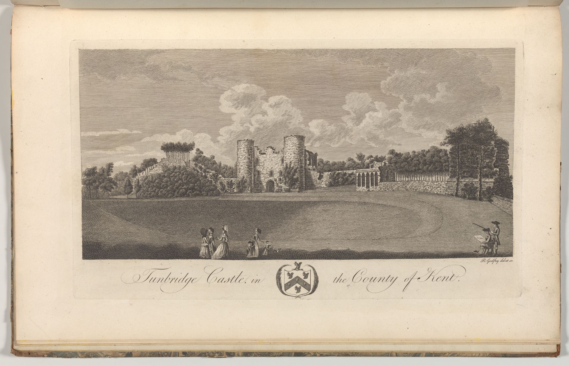 Votes Place in the County of Kent, from Edward Hasted's, The History and Topographical Survey of the County of Kent, vols. 1-3 by Richard Bernard Godfrey