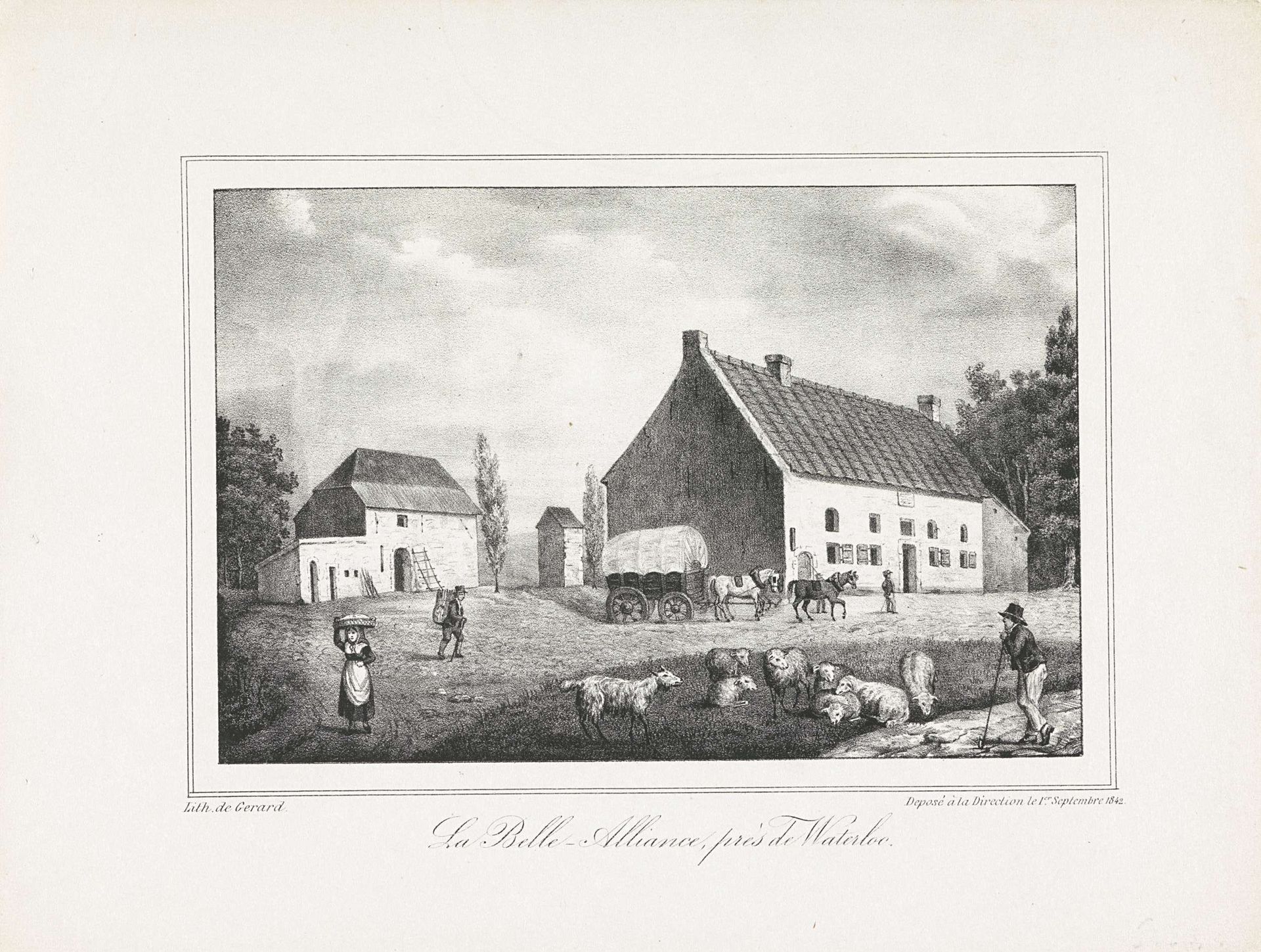 La Belle Alliance by H. Gérard