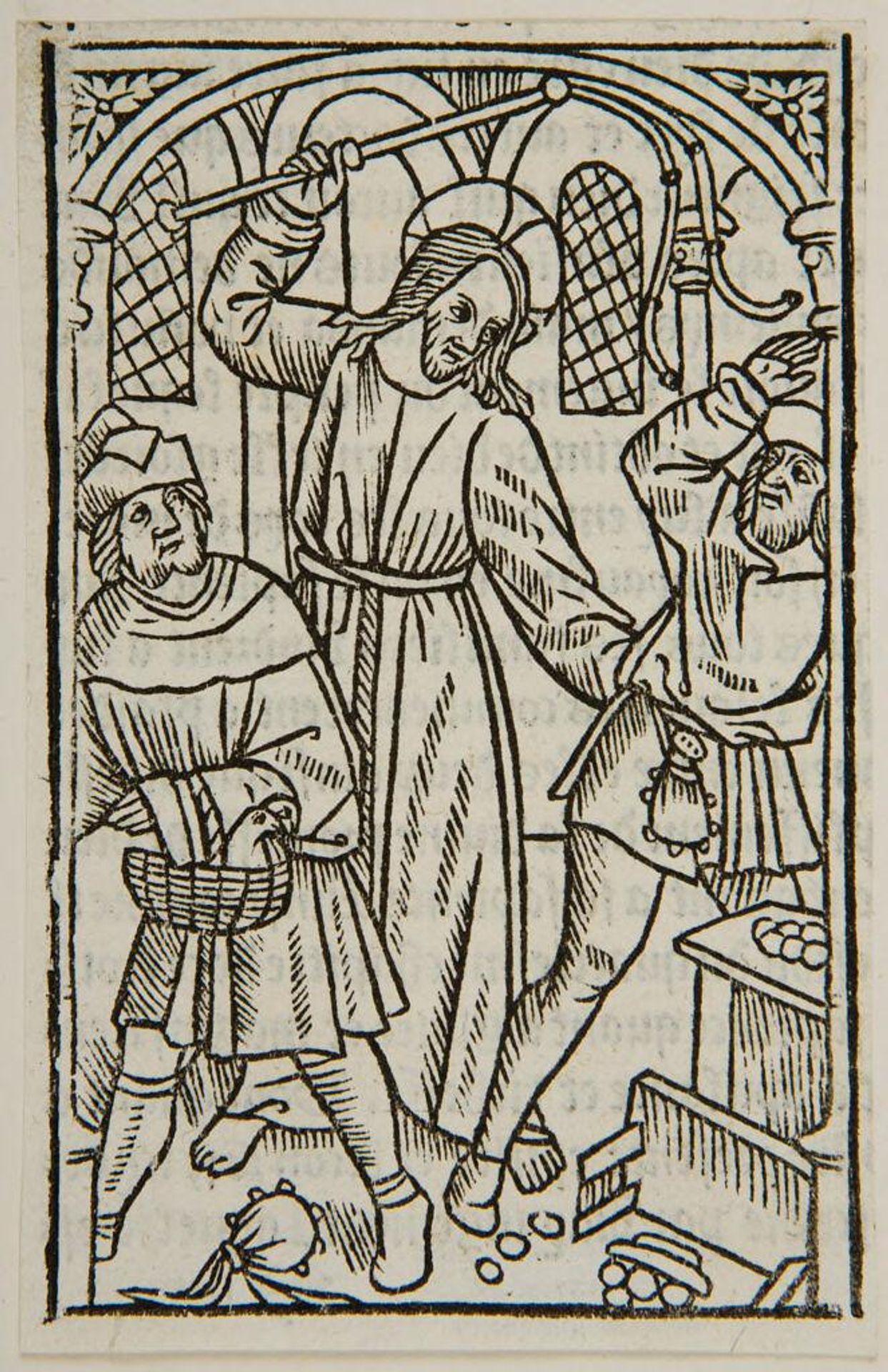 Christ Cleanses the Temple by Anonymous