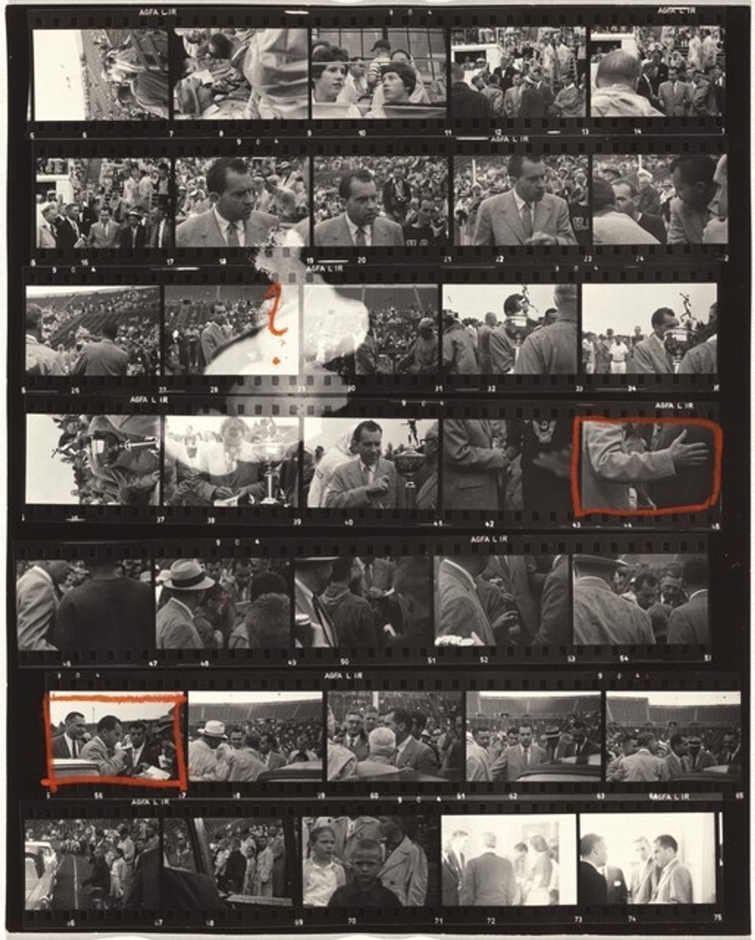 Nixon campaign 20 by Robert Frank