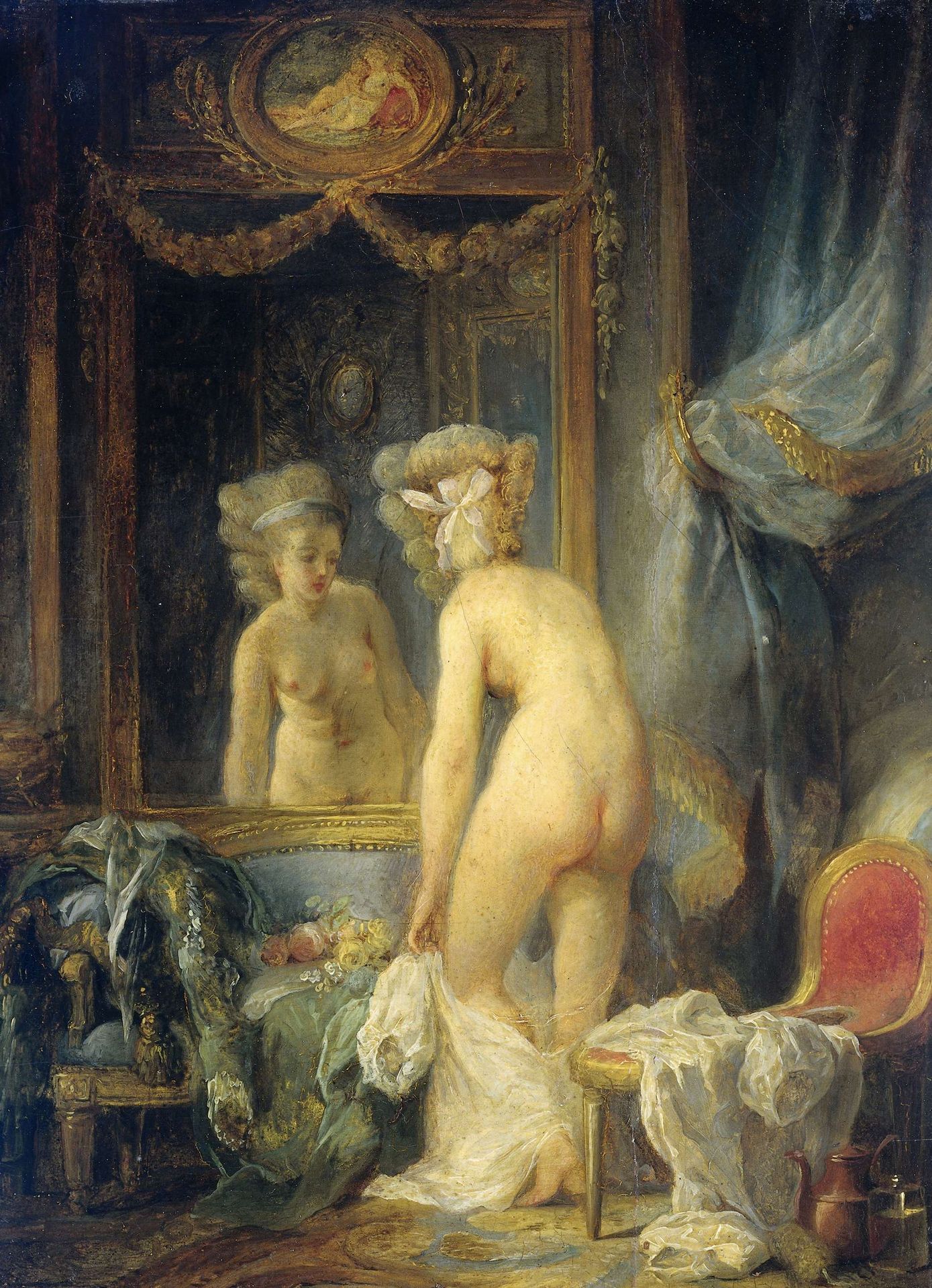 Morning Toilet by Jean Frédéric Schall