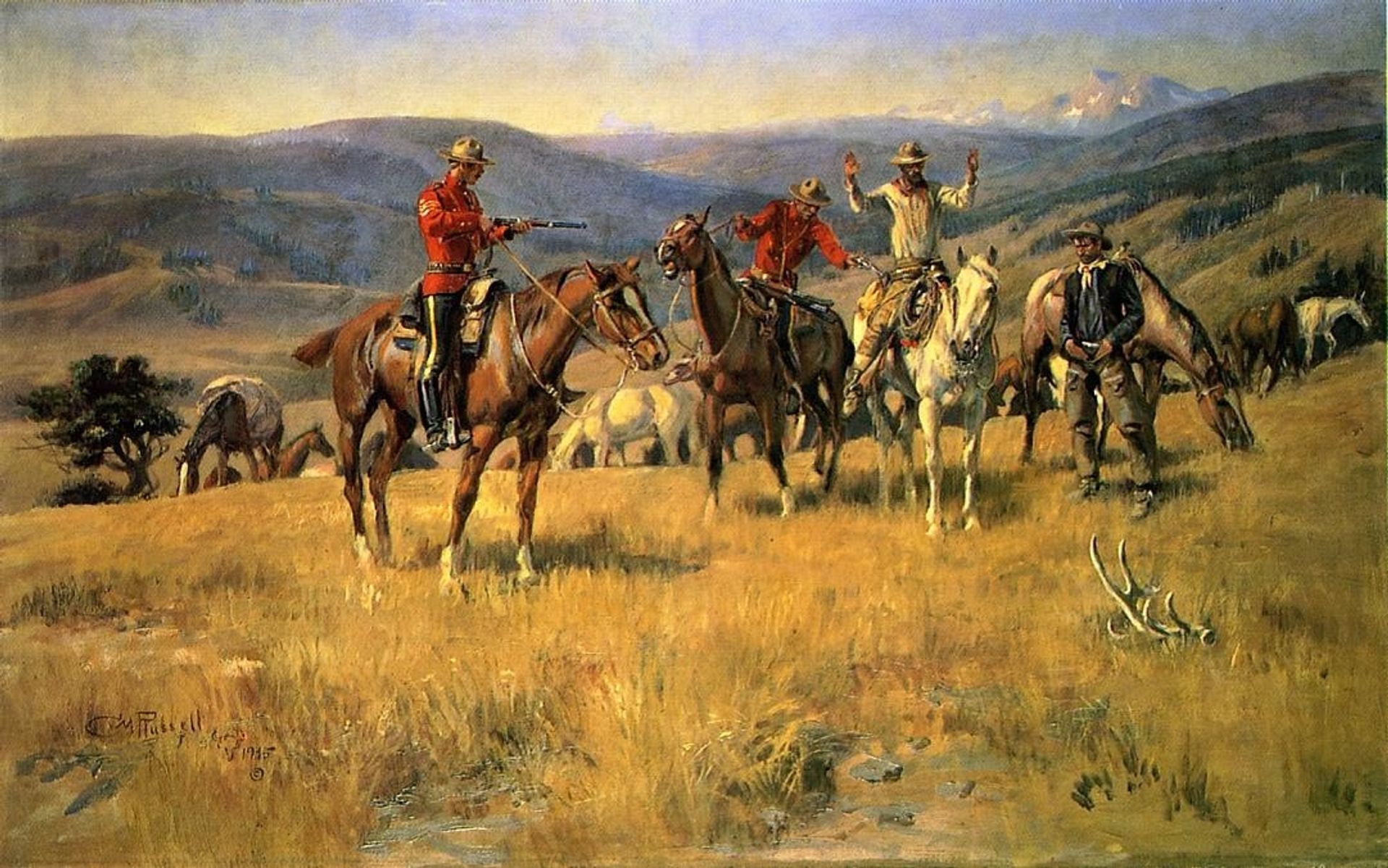 When Law Dulls the Edge of Chance by Charles M. Russell