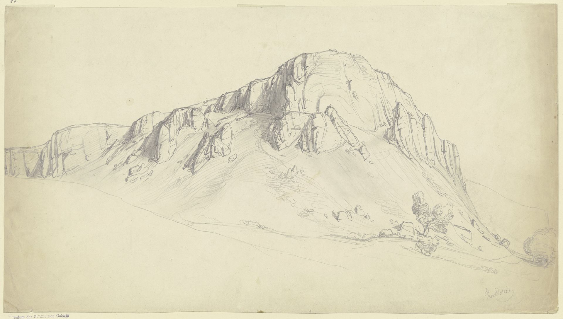 Mountain near Geroldstein by Peter Becker