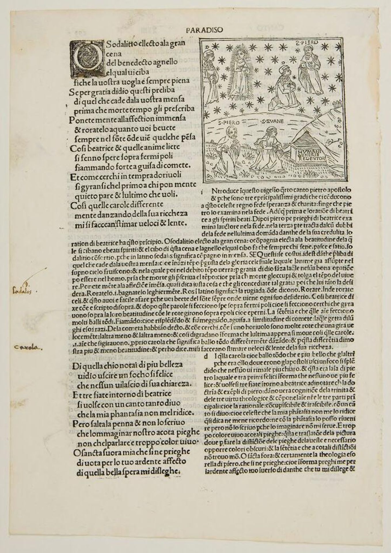 Canto XXIV. The Eighth Sphere: The Fixed Stars â?The Triumph of Christ; Saint Peter Examines Dante on Faith by Anonymous