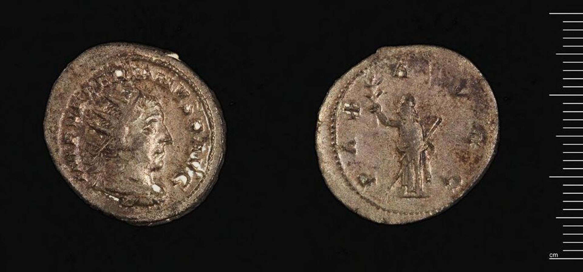 Antoninianus of Valerian I by Valerian I