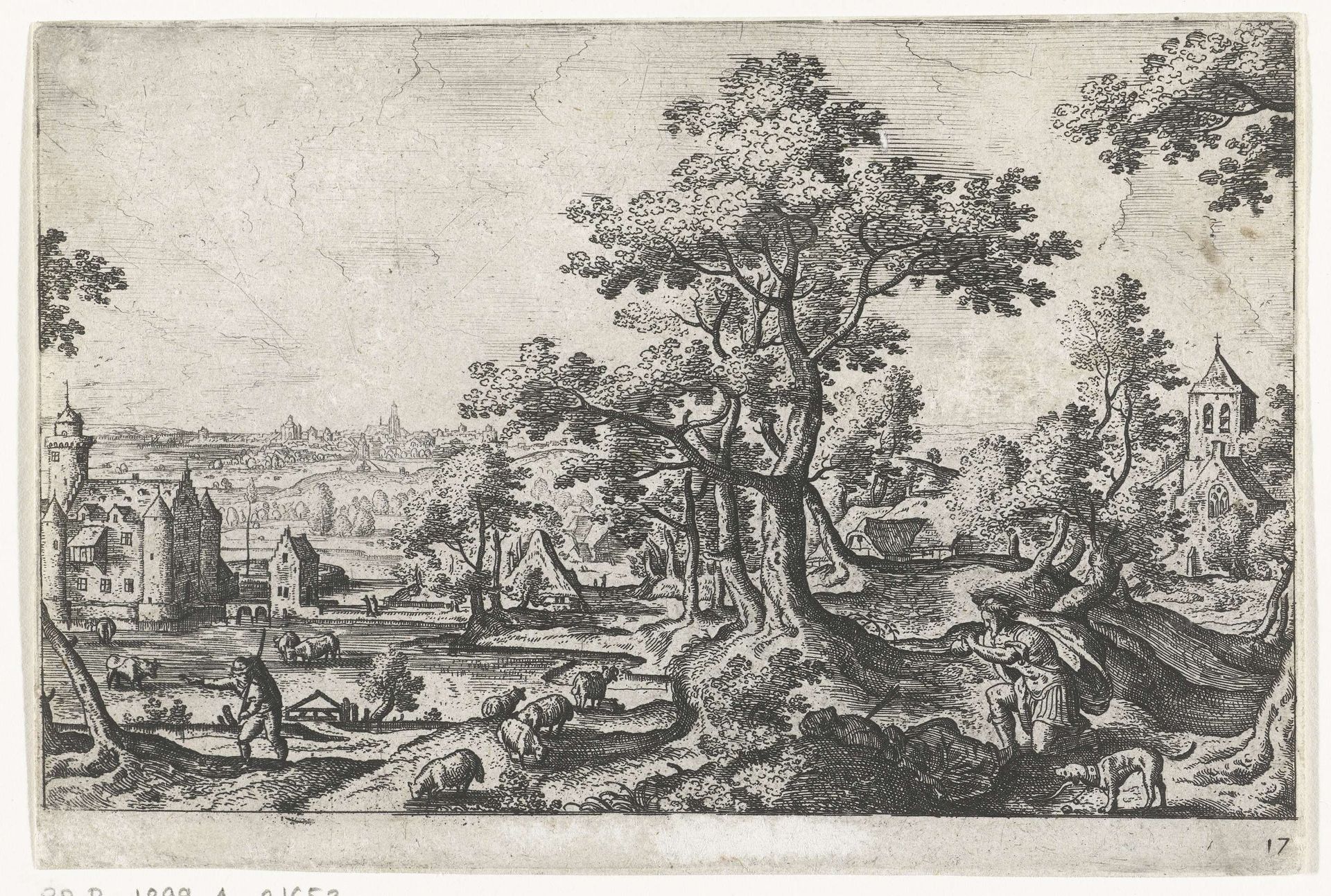 Apollo doodt Coronis by Anonymous