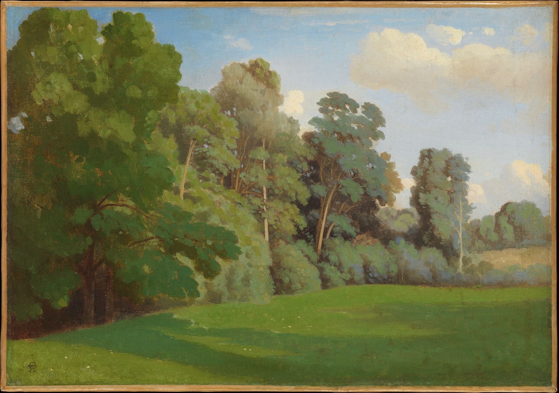 Edge of a Wood by Théodore Caruelle d'Aligny