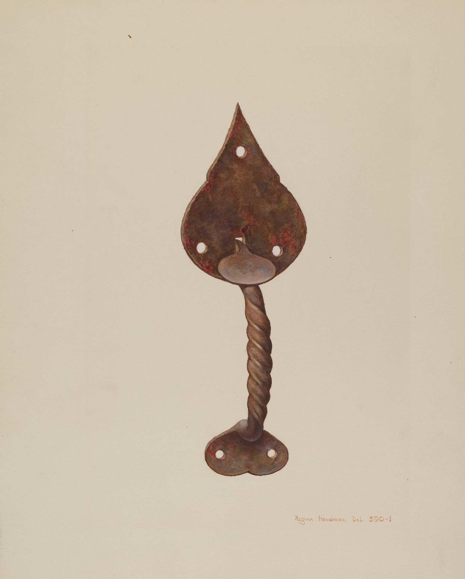 Suffolk Latch by Regina Henderer