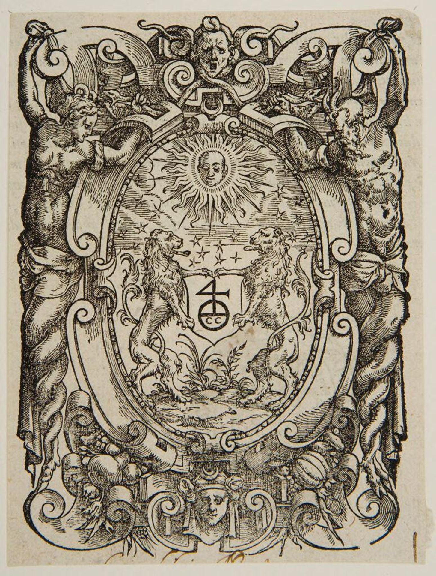 Printer's Mark of Claude Chevallon by Anonymous