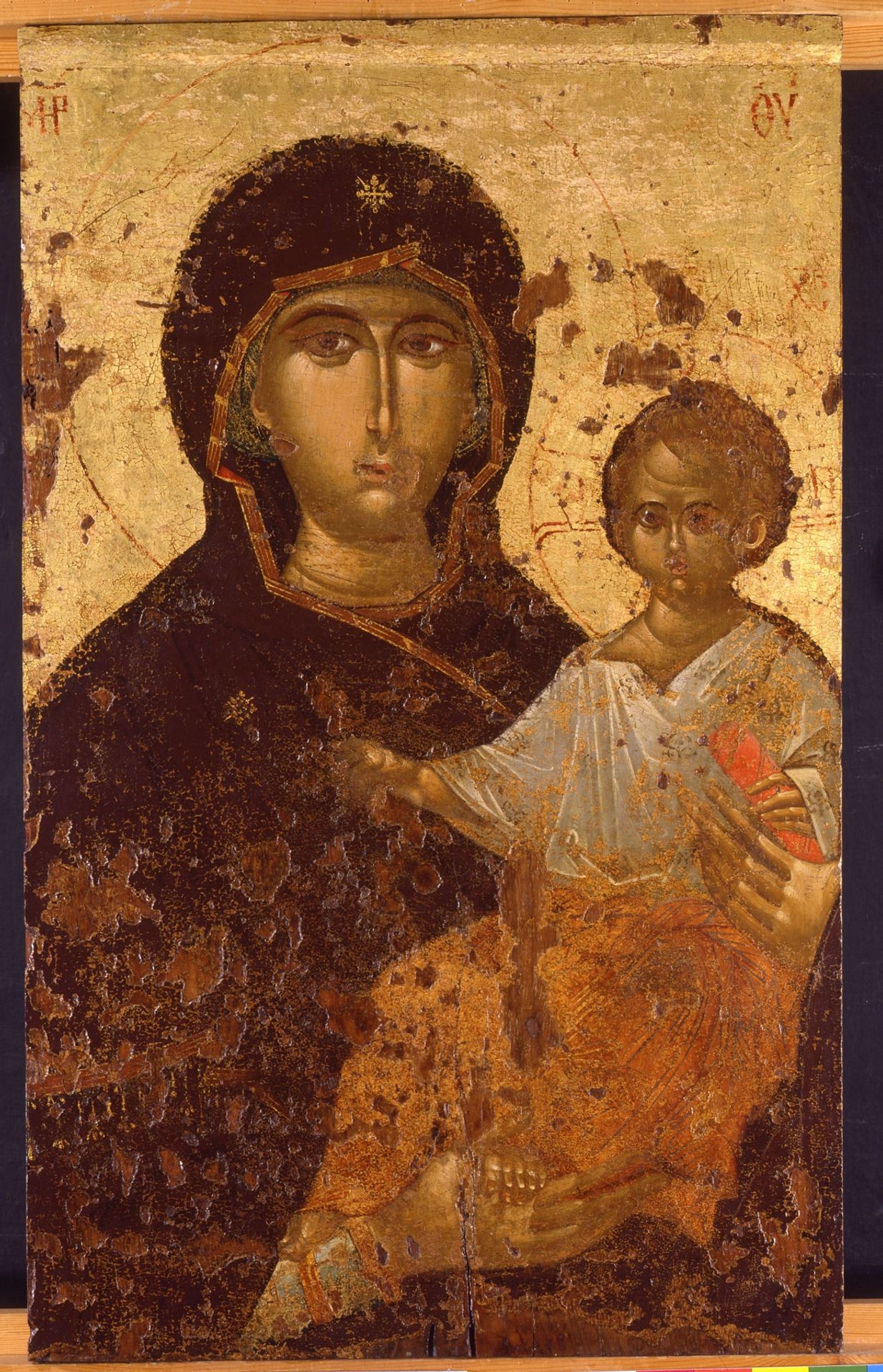 Saint Mary with Christ by Orthodox Icons
