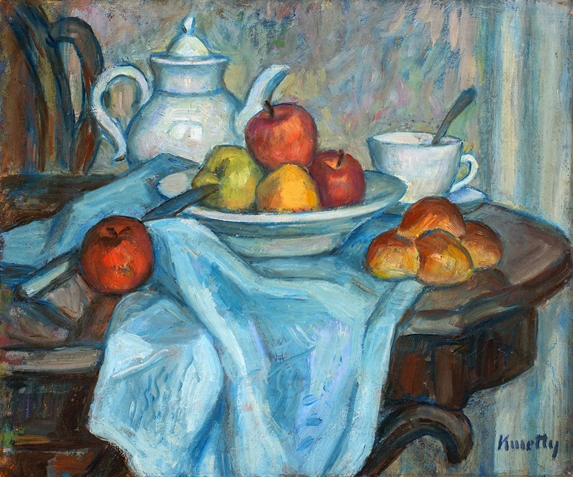 Still Life by Kmetty János
